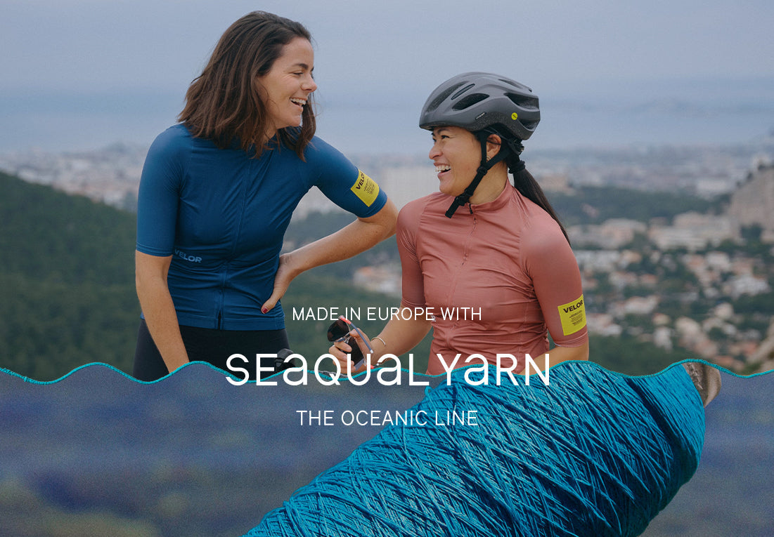 Velor & SEAQUAL: Ride green, clean the blue.