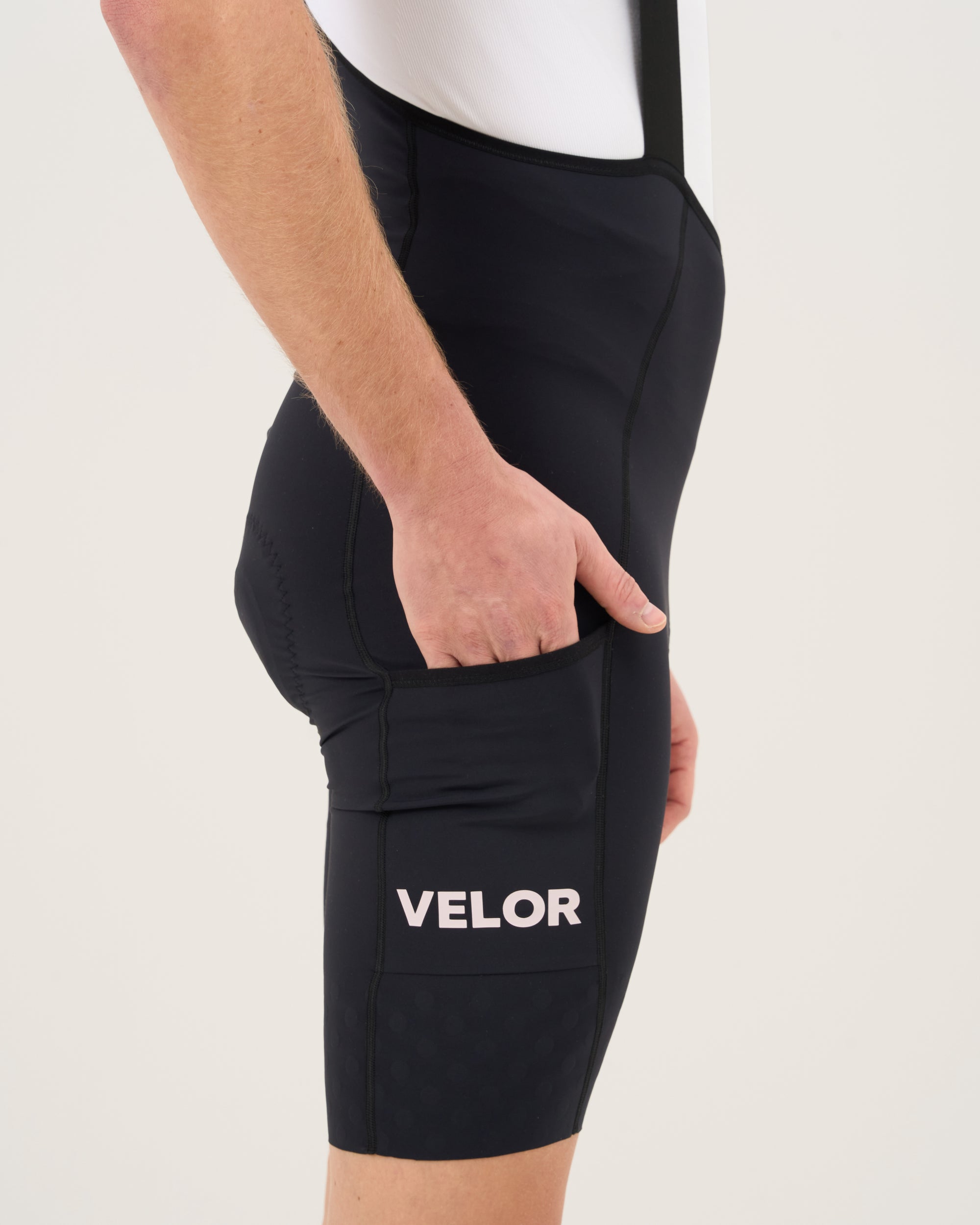 Men - Cargo Bib Shorts
