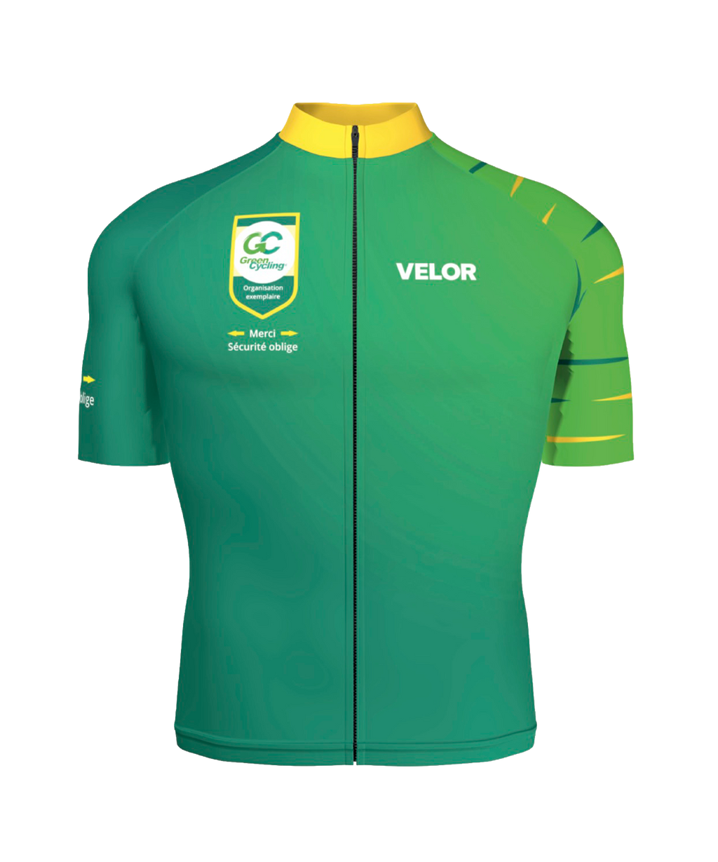 Official jersey Green Cycling - Velor-cycling