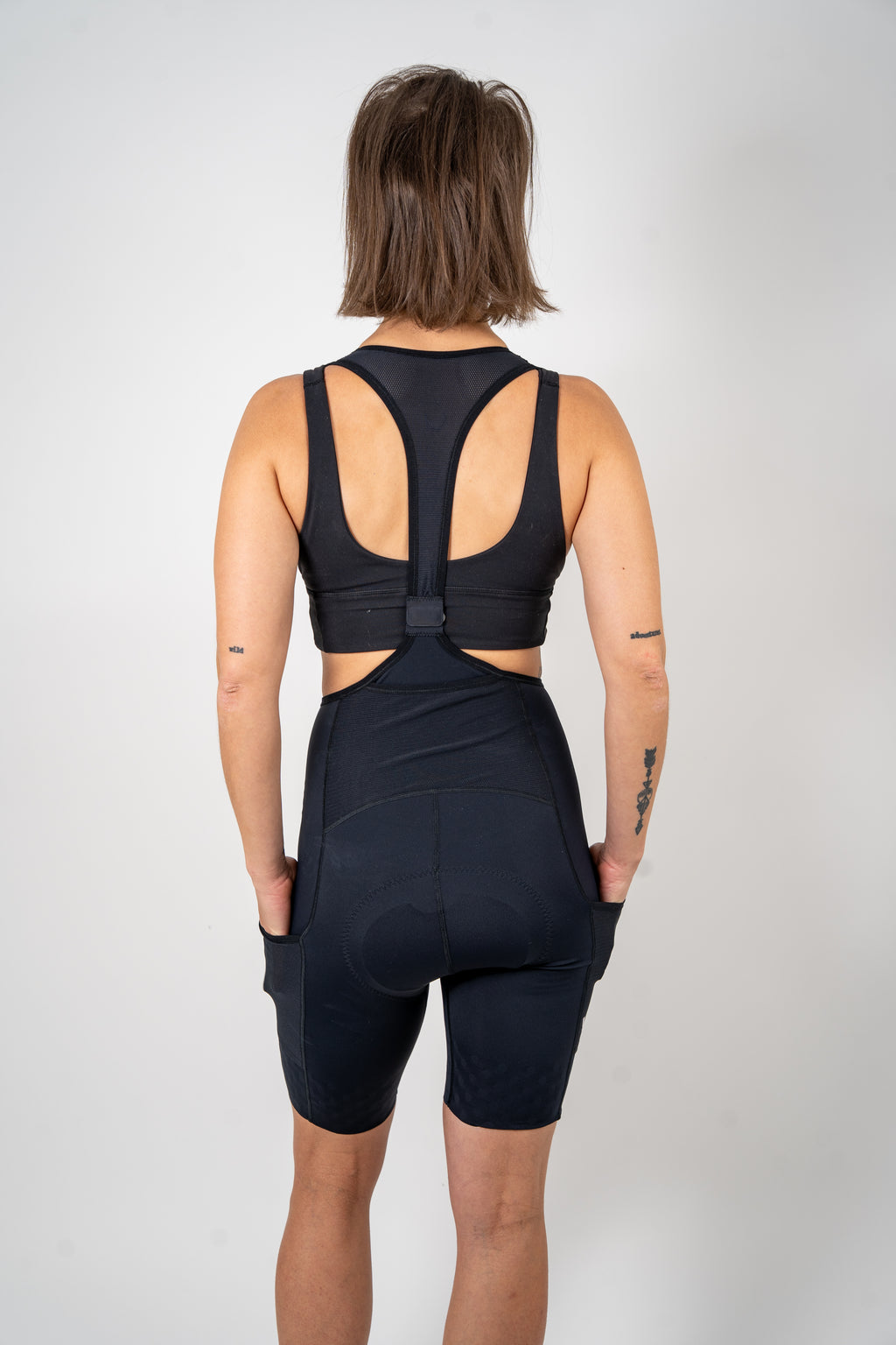 FLOW - Cargo fietsbroek met afneembare bretels