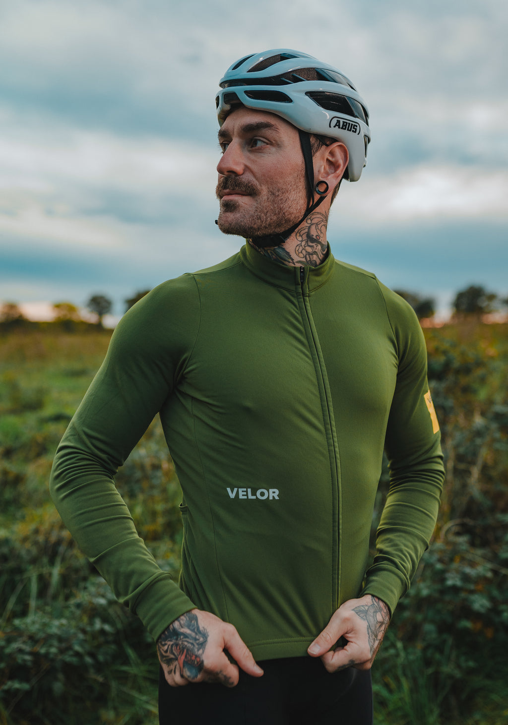 Men - Jersey Forest - Velor-cycling