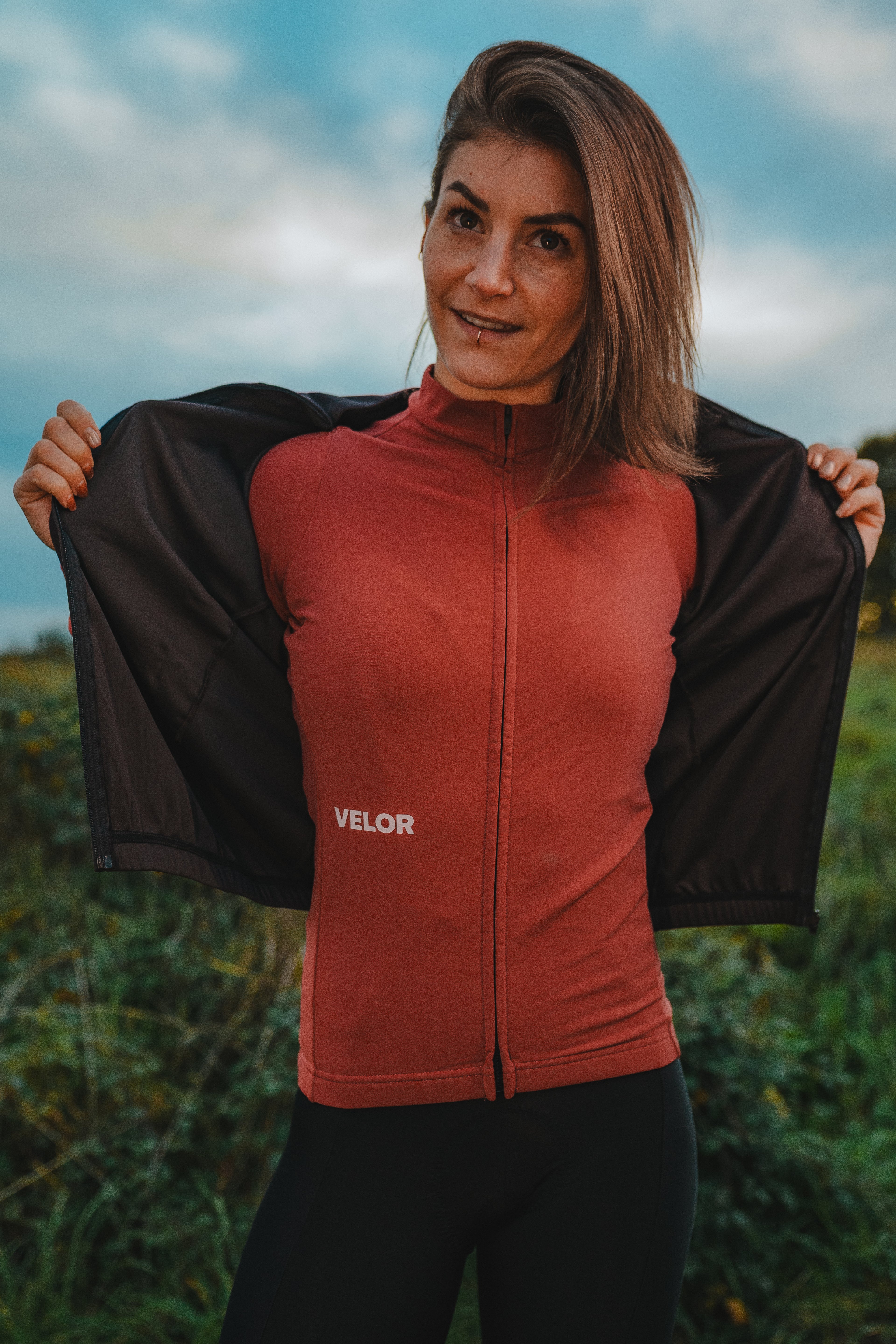 Women - Long Sleeve Dunes (Lighter Version) - Velor-cycling
