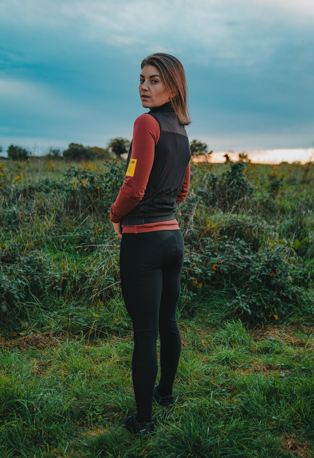 Women -  Windproof Gilet Night - Velor-cycling