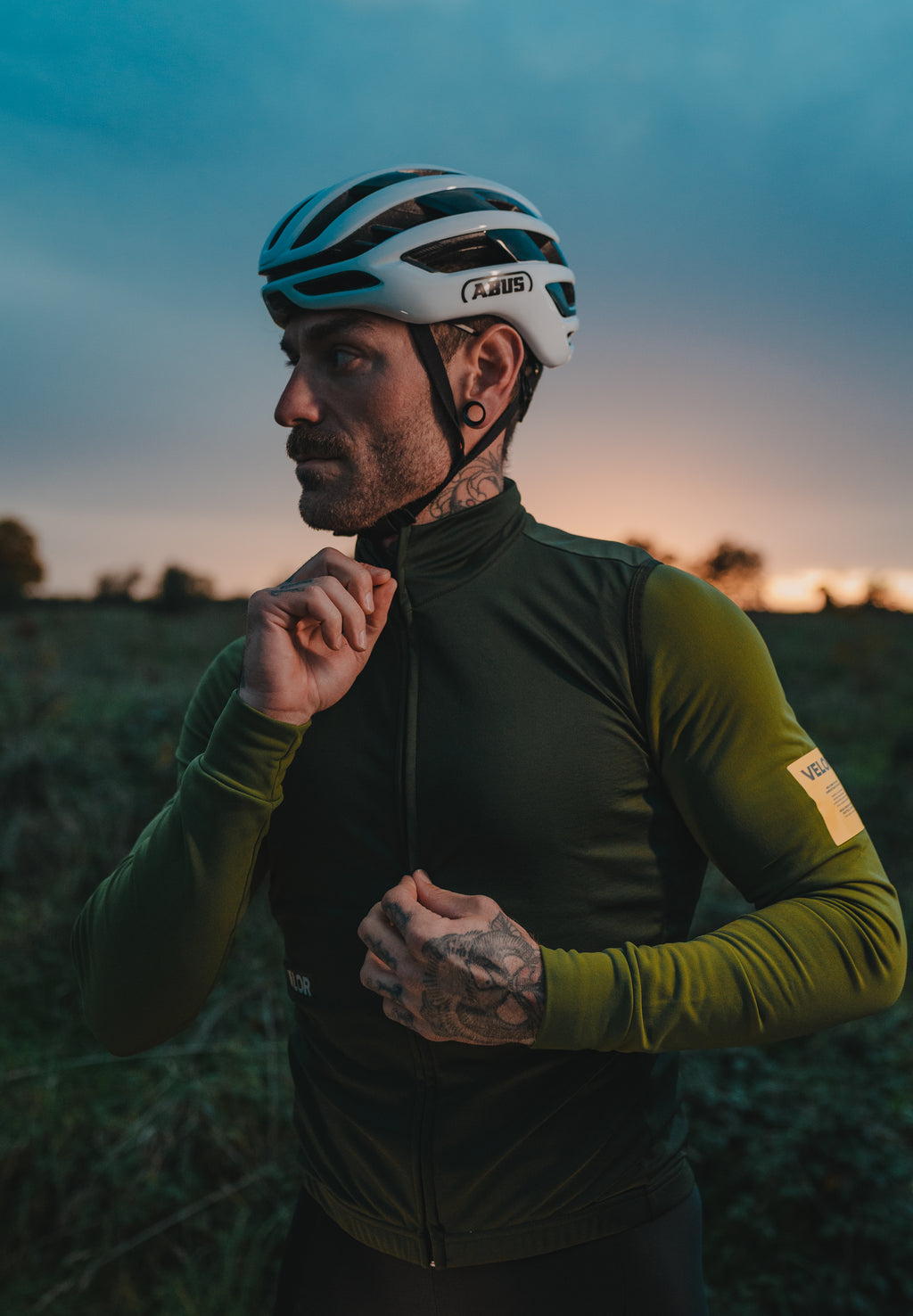 Men - Windproof Gilet Forest - Velor-cycling