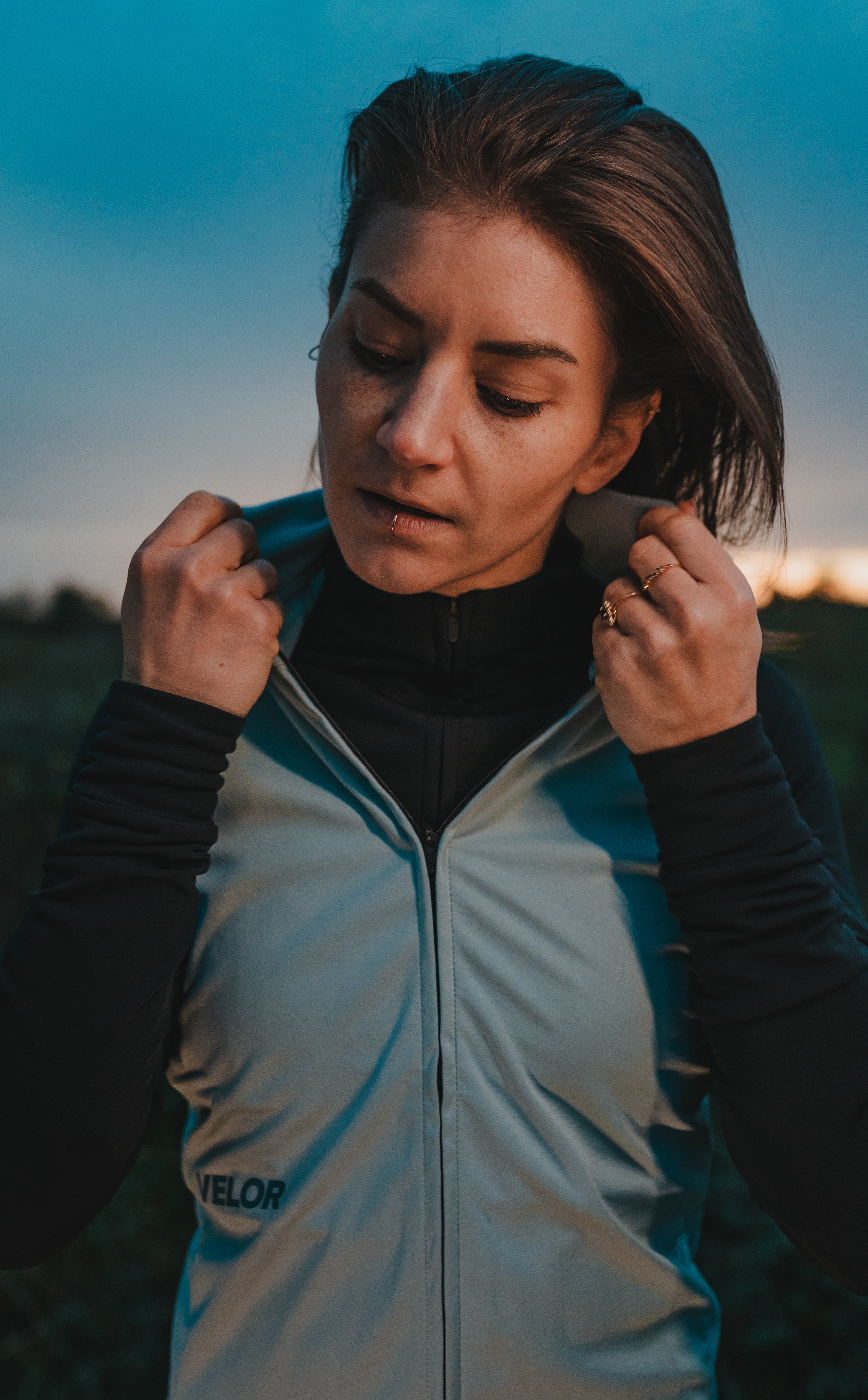 Women - Windproof Gilet Sea - Velor-cycling