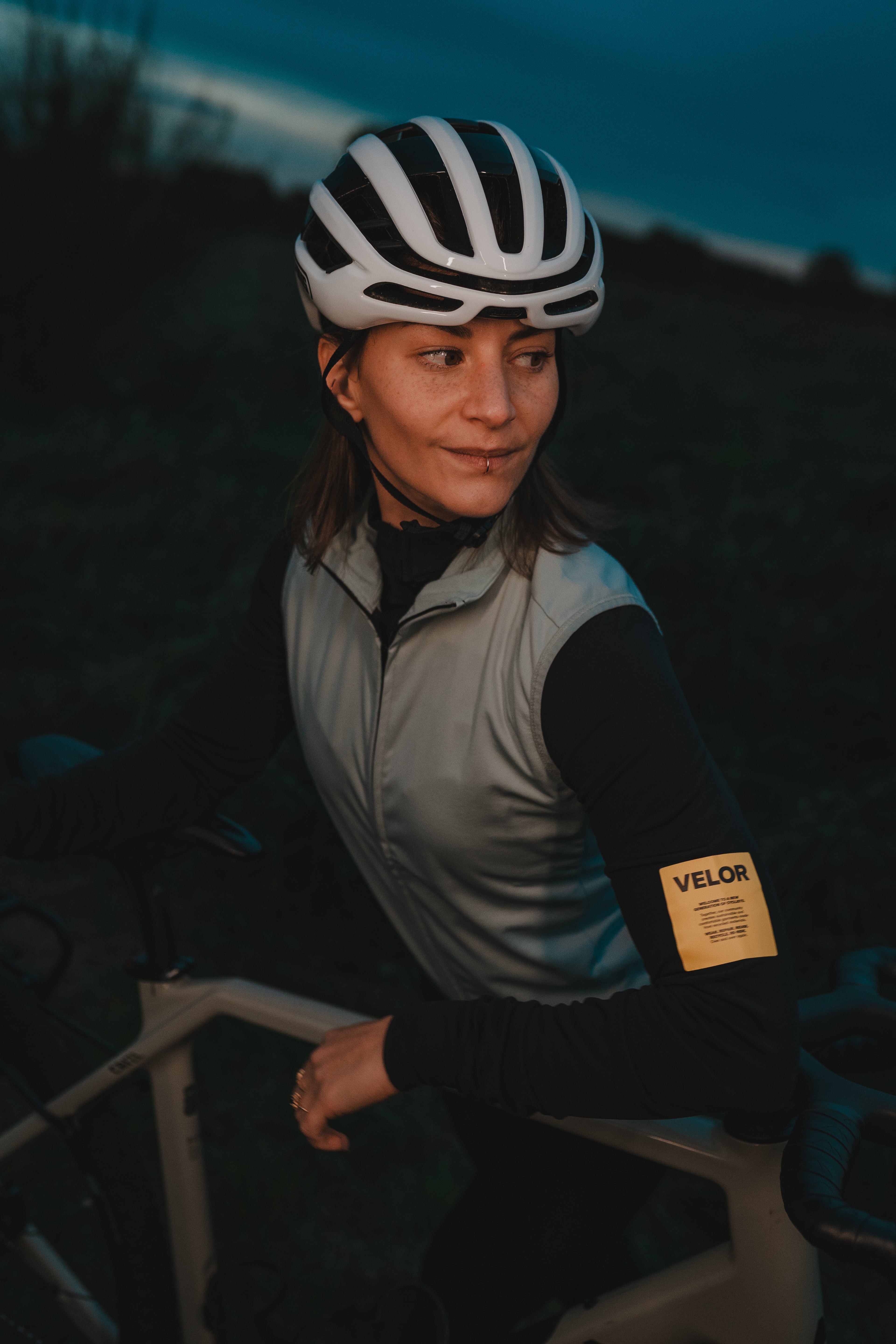 Women - Windproof Gilet Sea - Velor-cycling