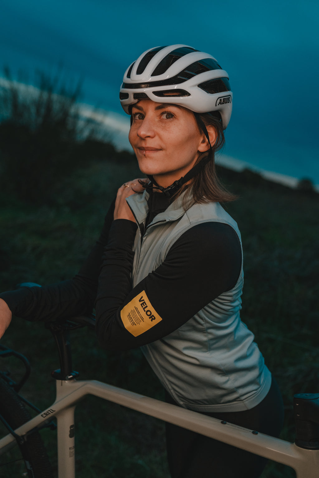 Women - Long Sleeve Night - Velor-cycling