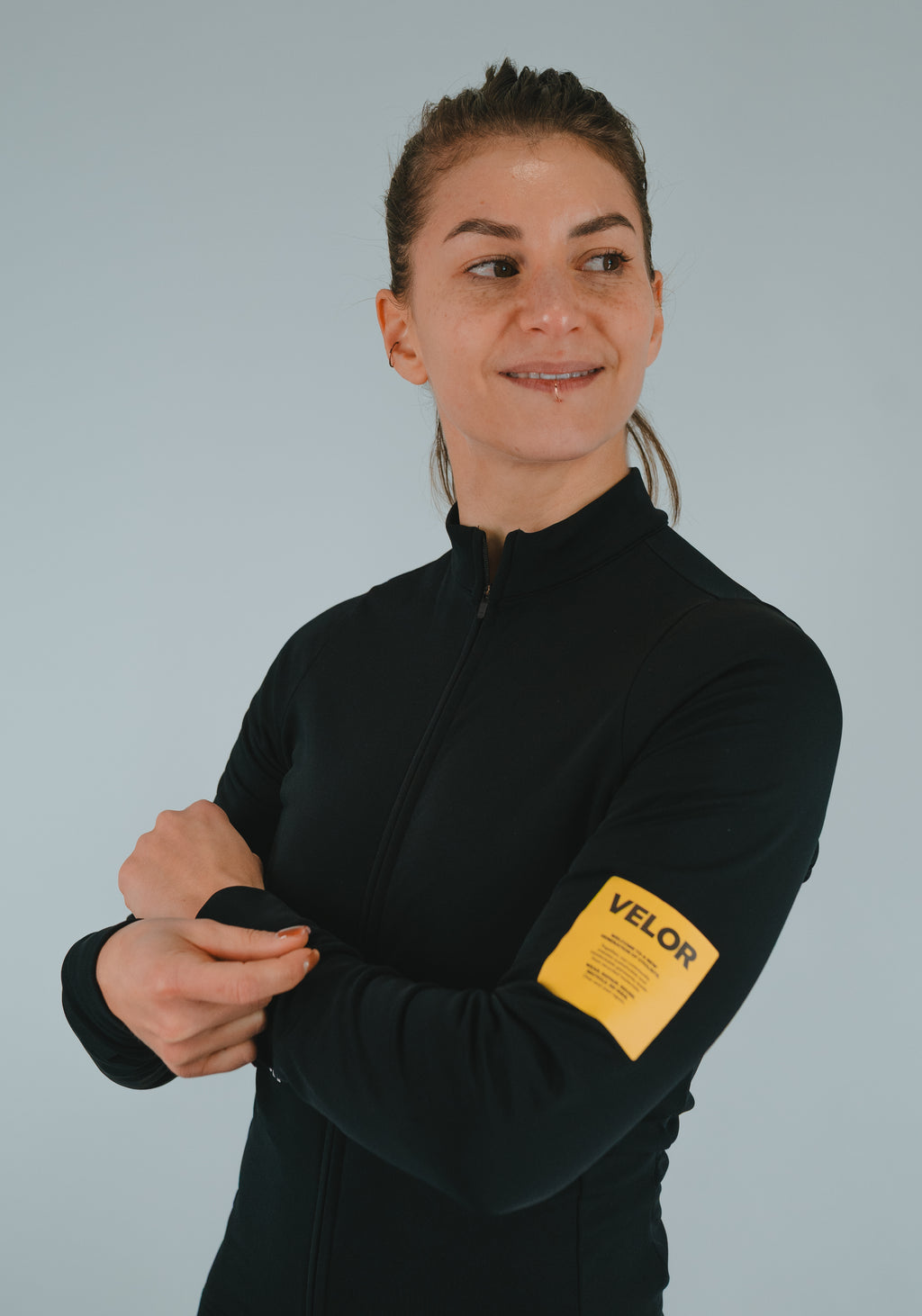 Women - Long Sleeve Night - Velor-cycling