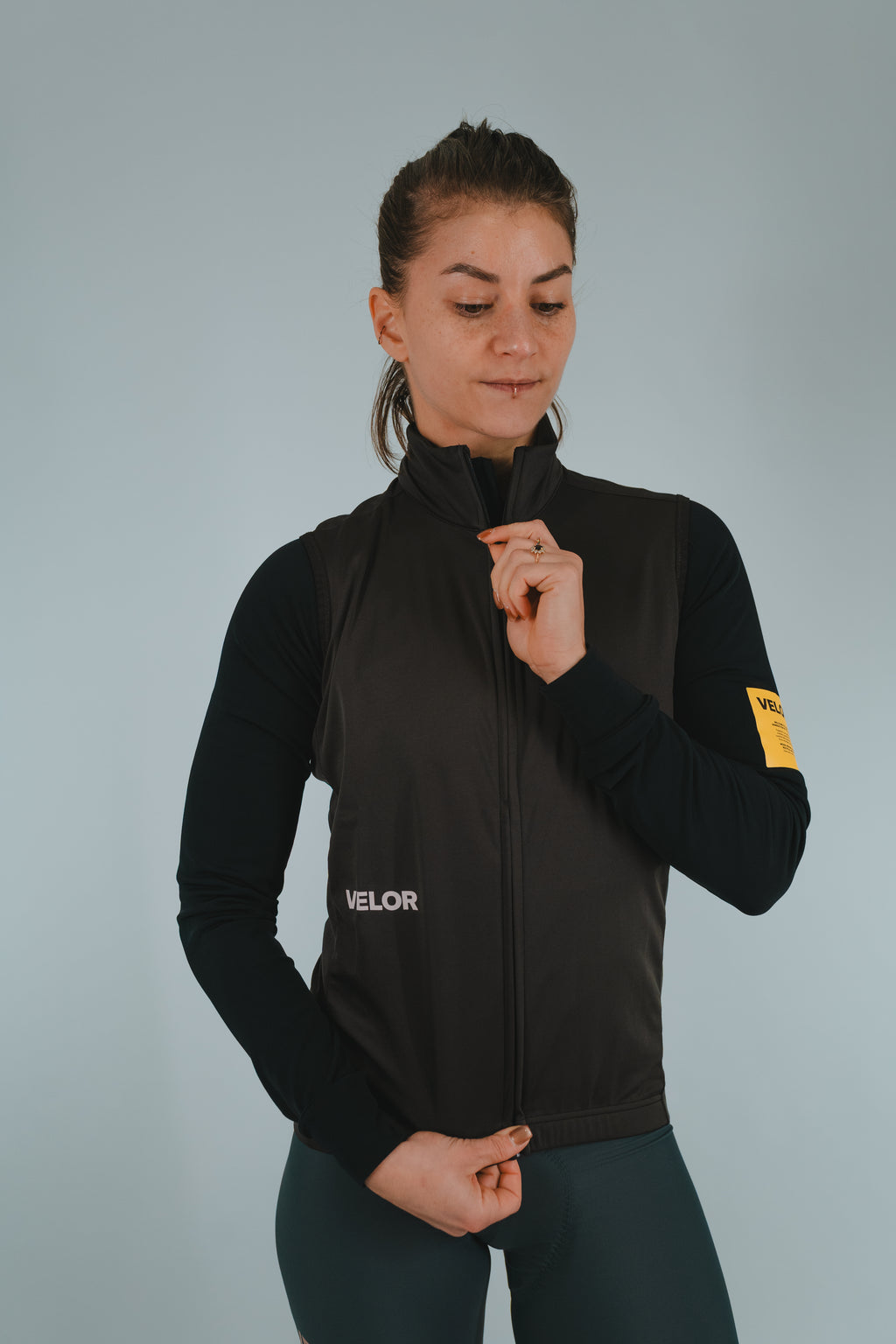 Women - Long Sleeve Night - Velor-cycling