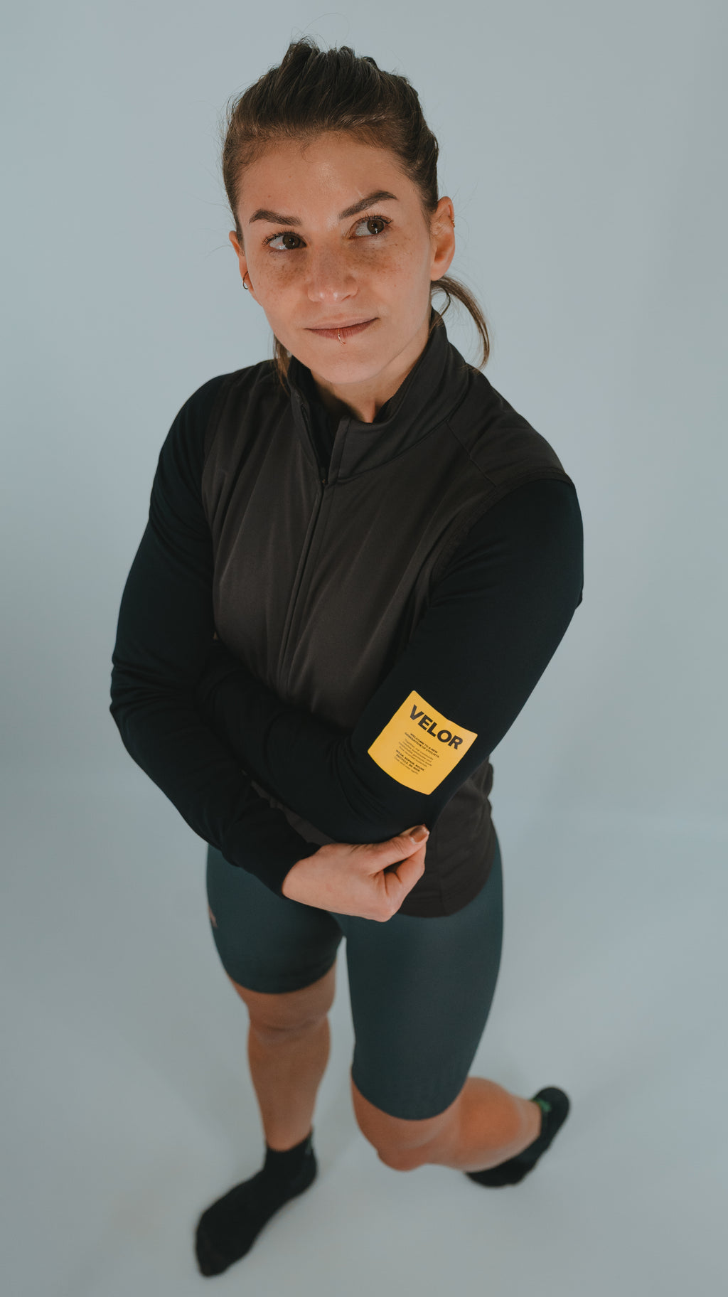 Women - Long Sleeve Night - Velor-cycling