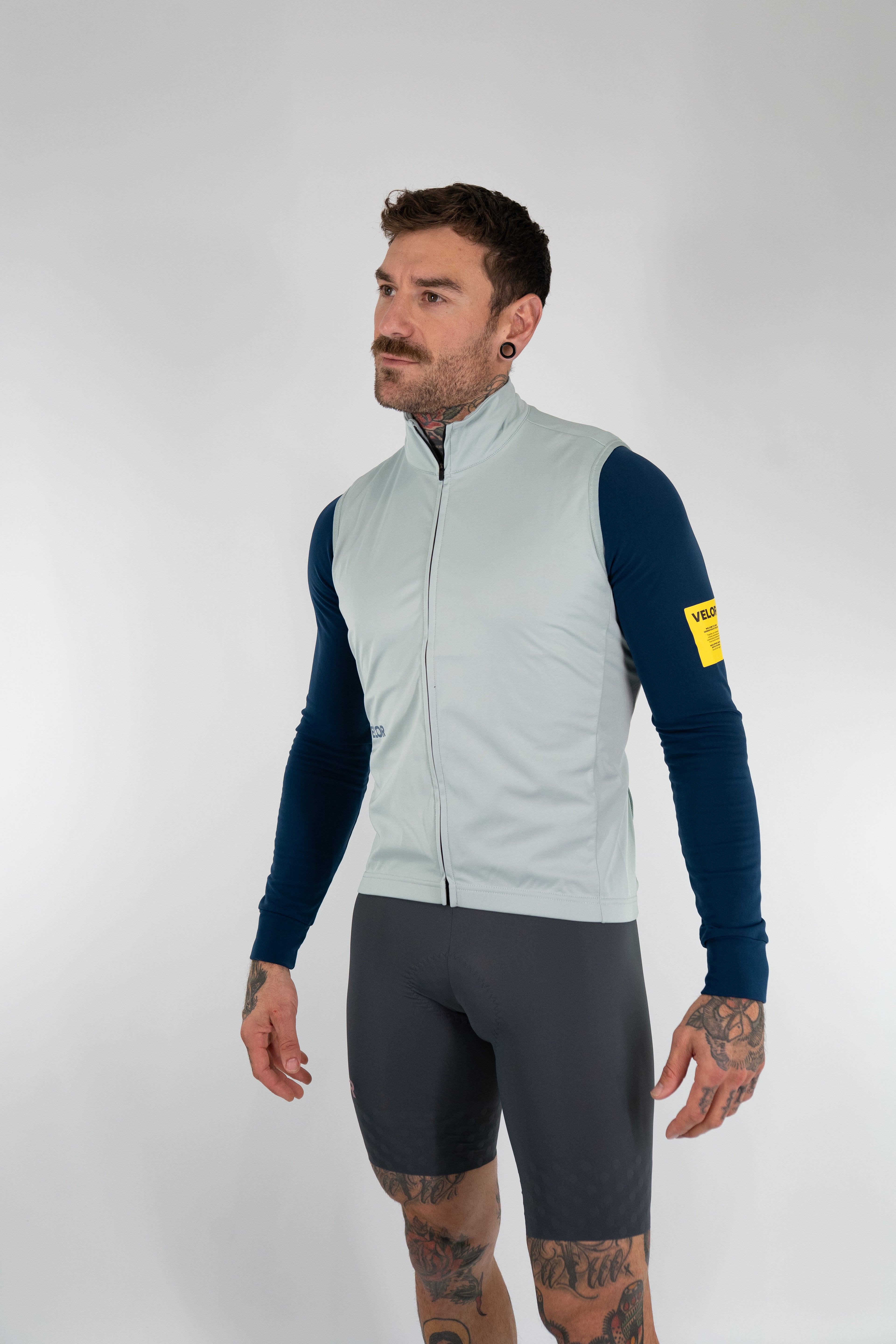 Men - Windproof Gilet Sea - Velor-cycling