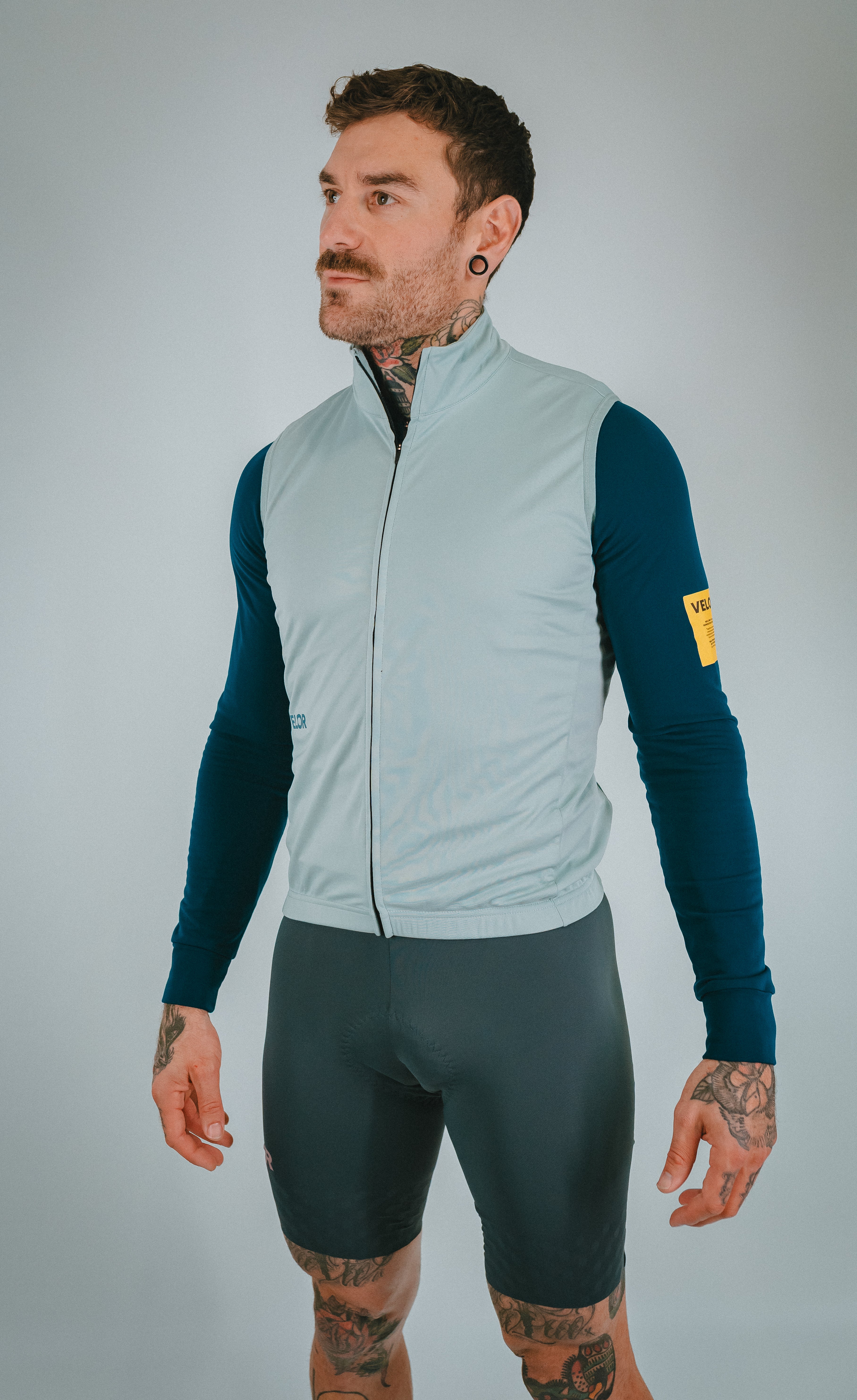 Men - Windproof Gilet Sea - Velor-cycling