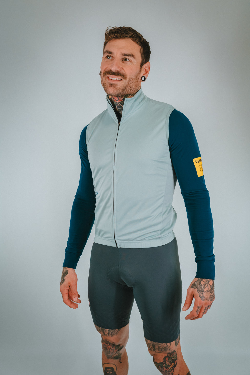 Men - Windproof Gilet Sea - Velor-cycling