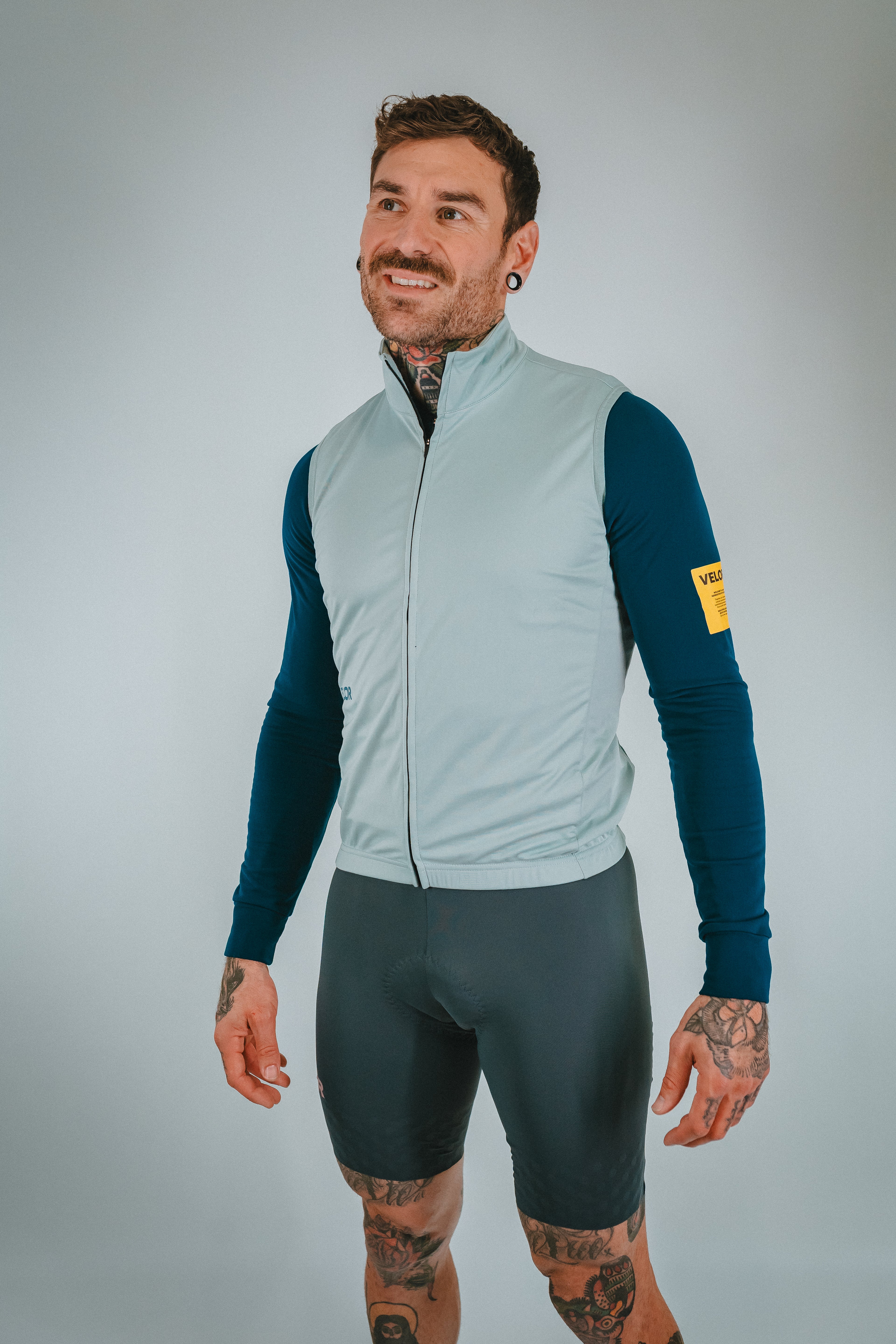 Men - Windproof Gilet Sea - Velor-cycling