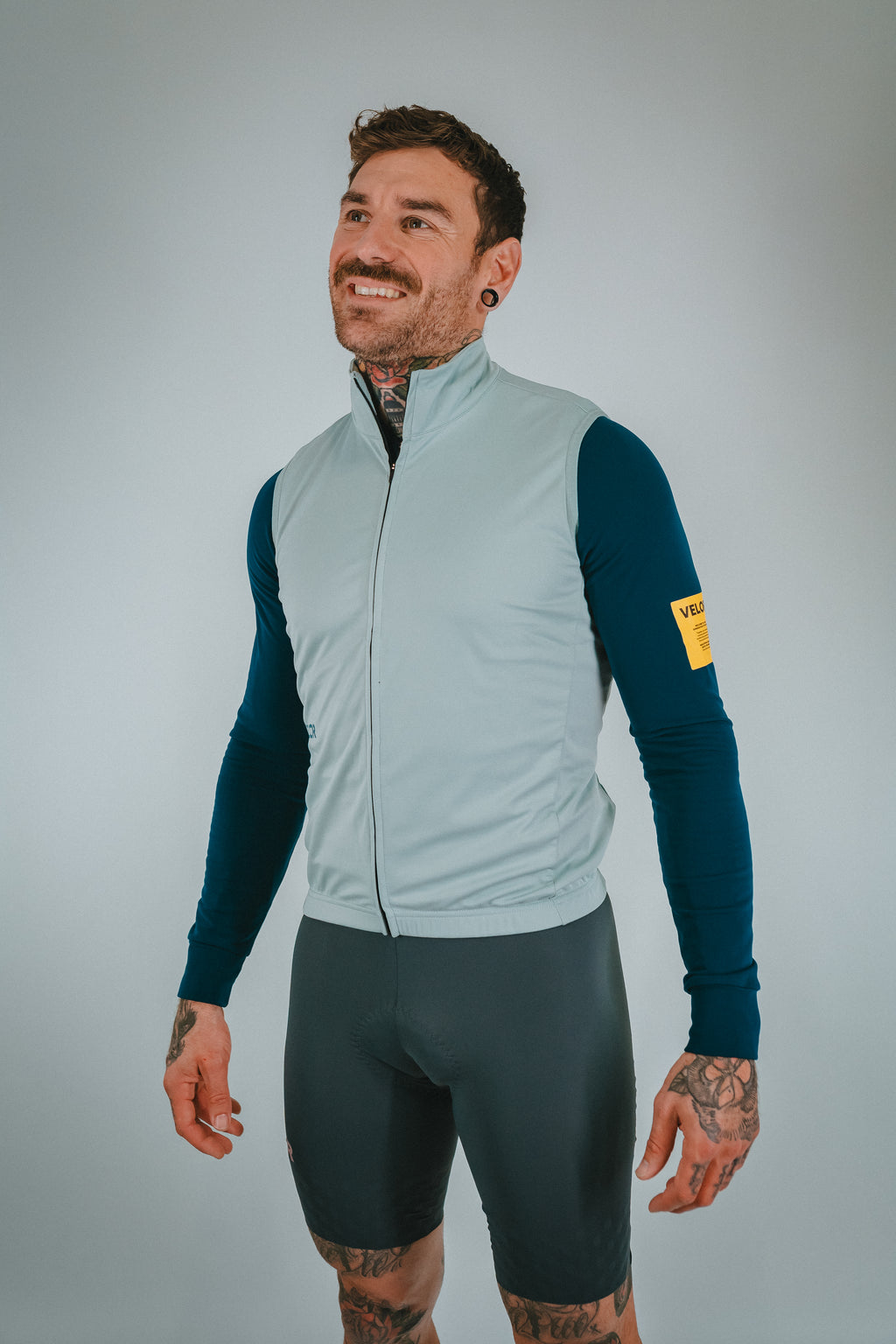 Men - Bib Shorts Sand - Velor-cycling