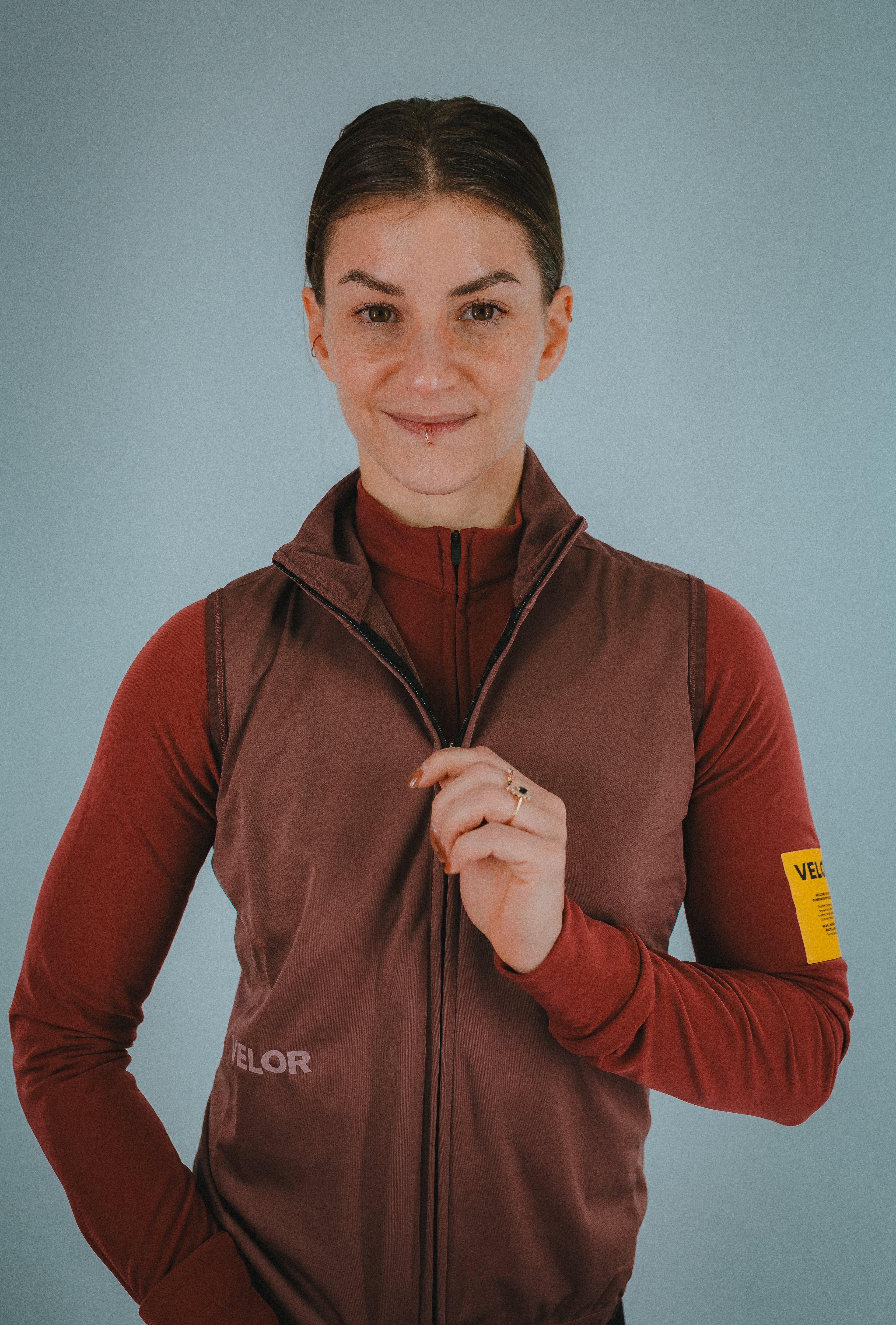 Women - Windproof Gilet Dunes - Velor-cycling