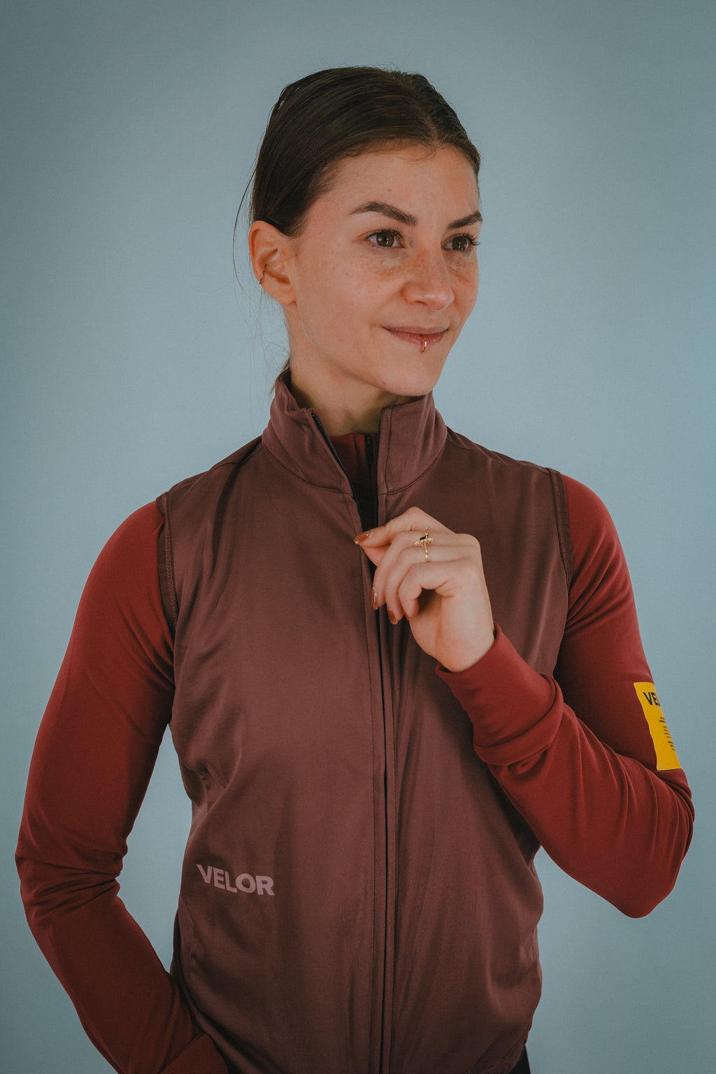 Women - Windproof Gilet Dunes - Velor-cycling