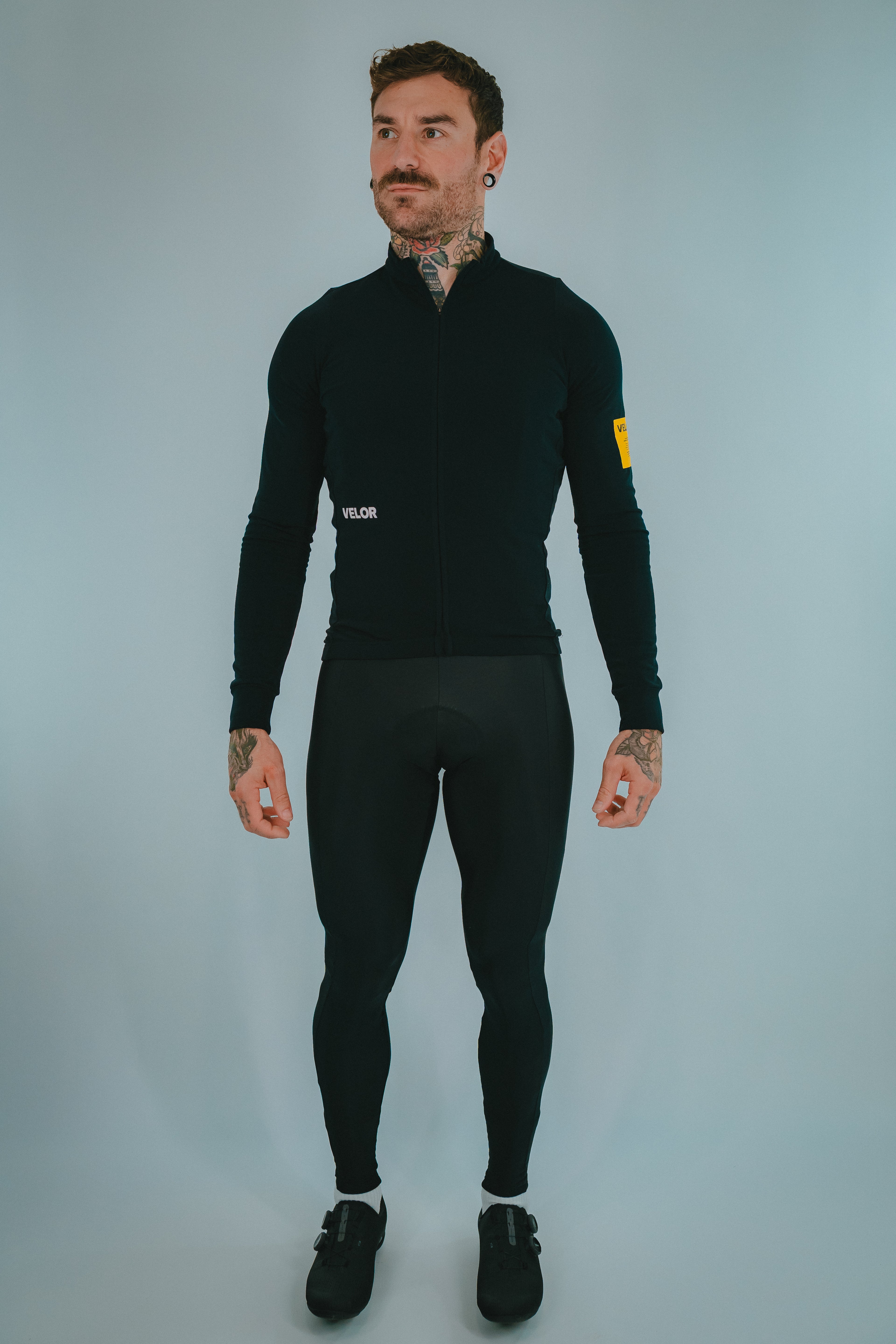 Men - Bib tights - Velor-cycling