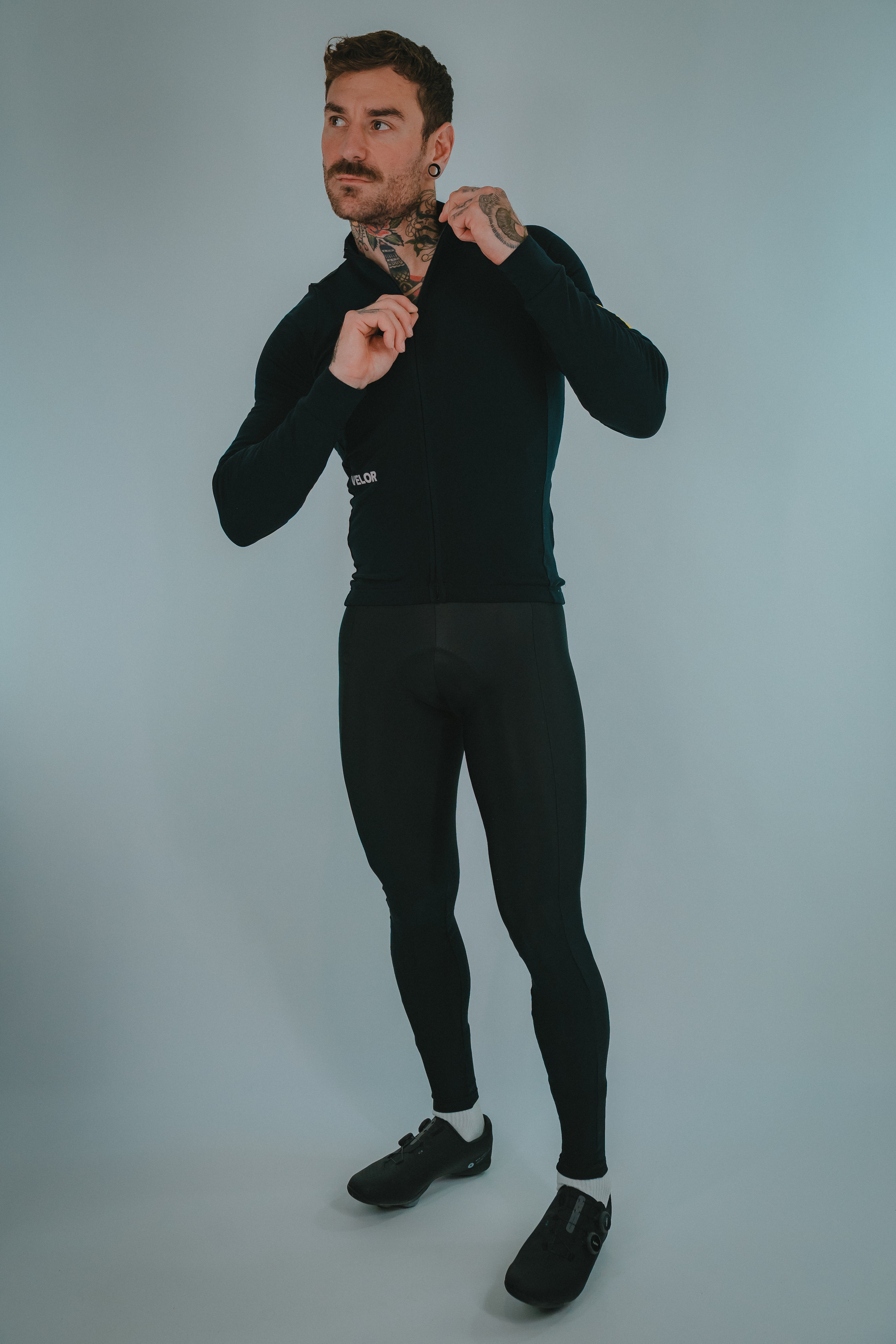 Men - Bib tights - Velor-cycling