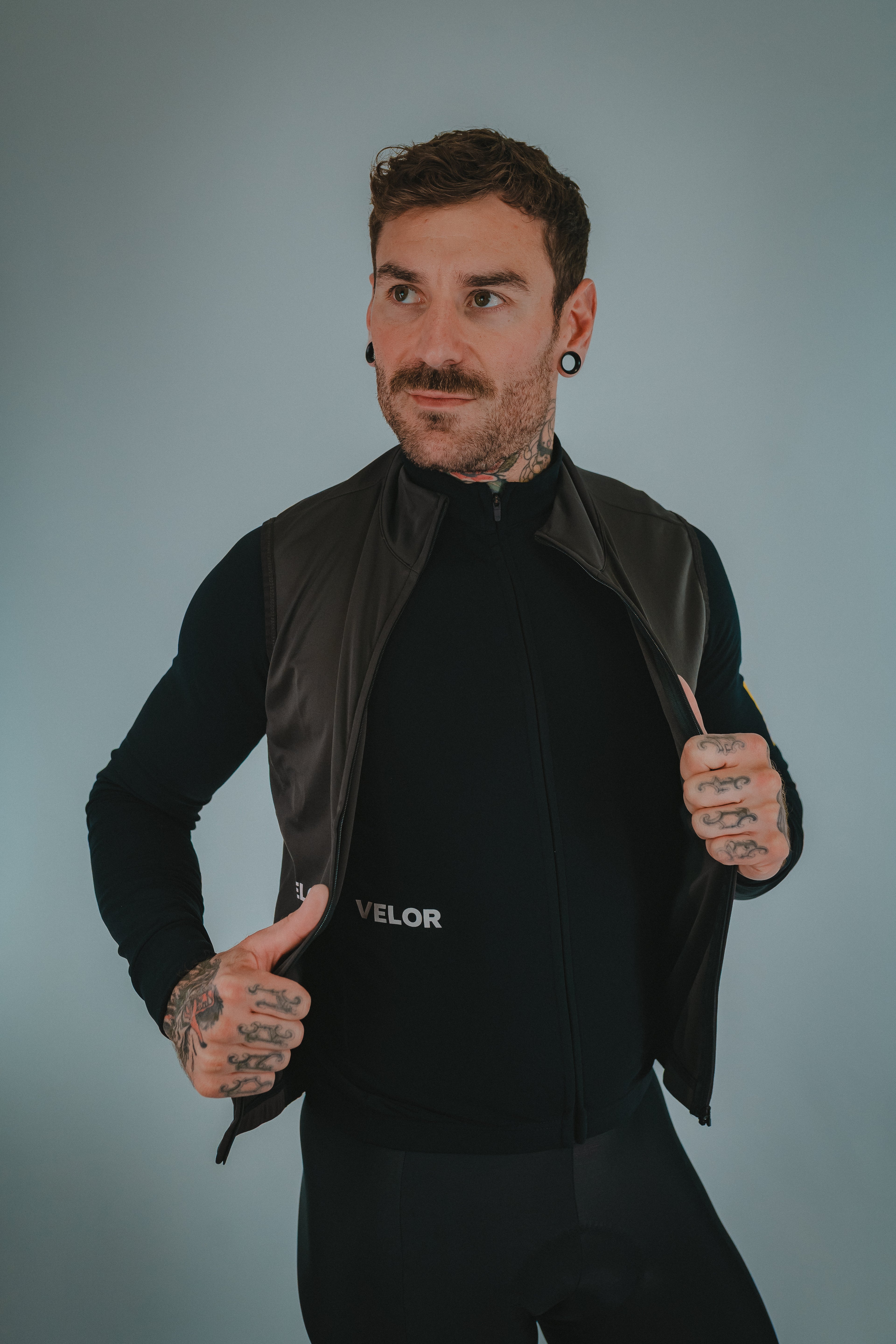Men - Windproof Gilet Night - Velor-cycling