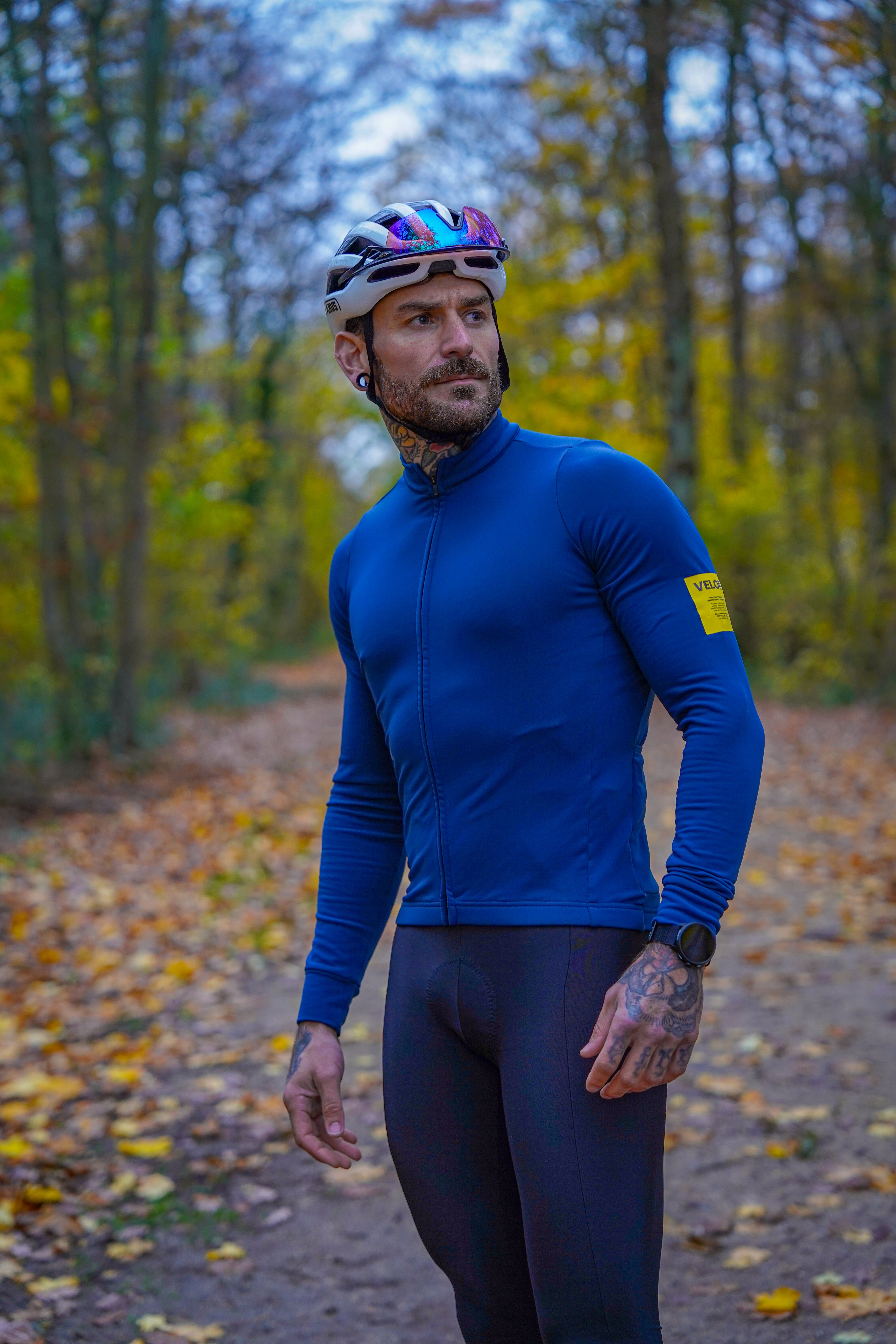 Men - Long Sleeve Sea - Velor-cycling