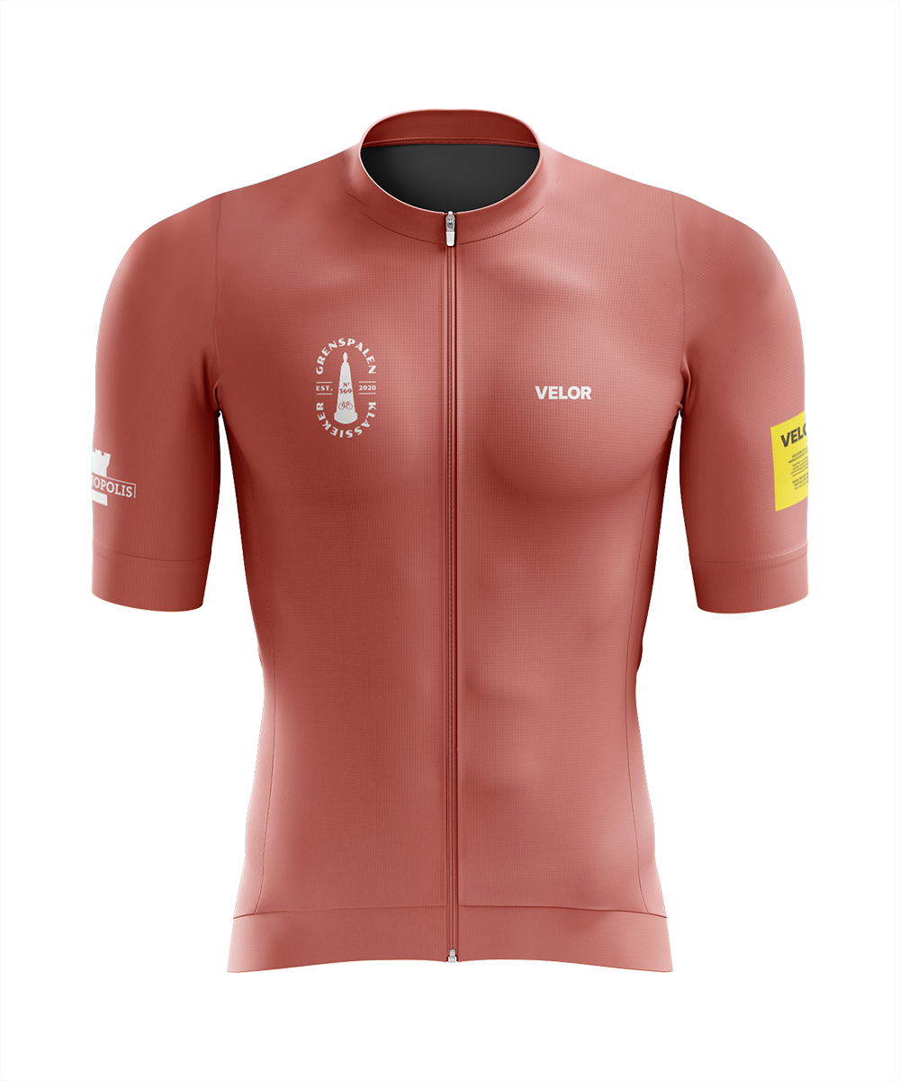 Grenspalenklassieker - rood - Velor-cycling