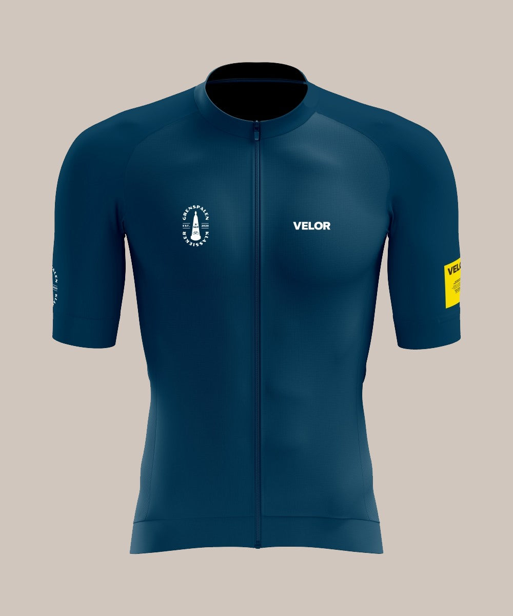 Grenspalenklassieker - blauw - Velor-cycling