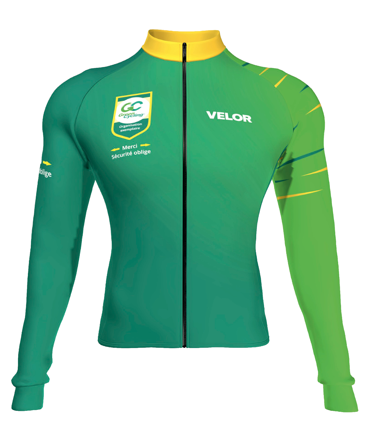 Jacket Green Cycling - Velor-cycling