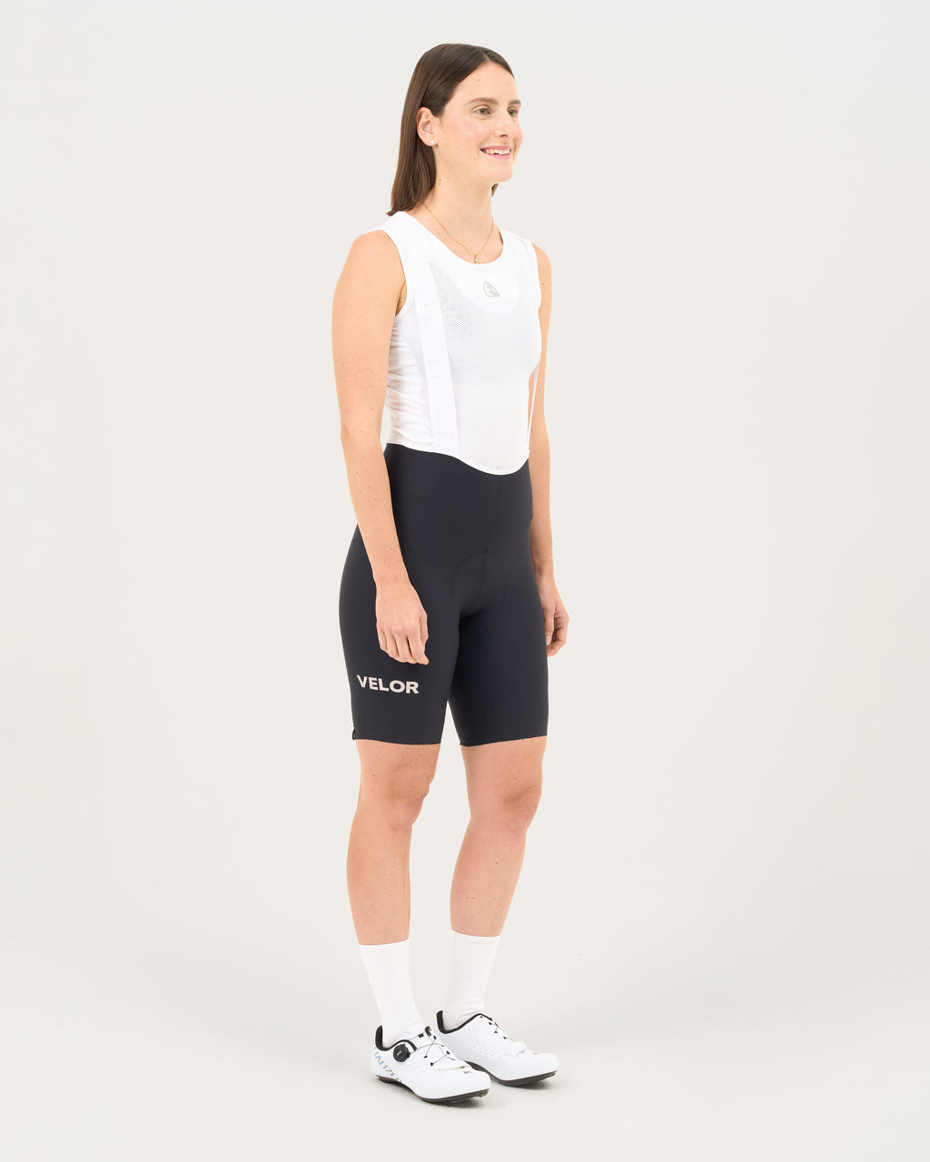 Women - Bib Shorts Night - Velor-cycling
