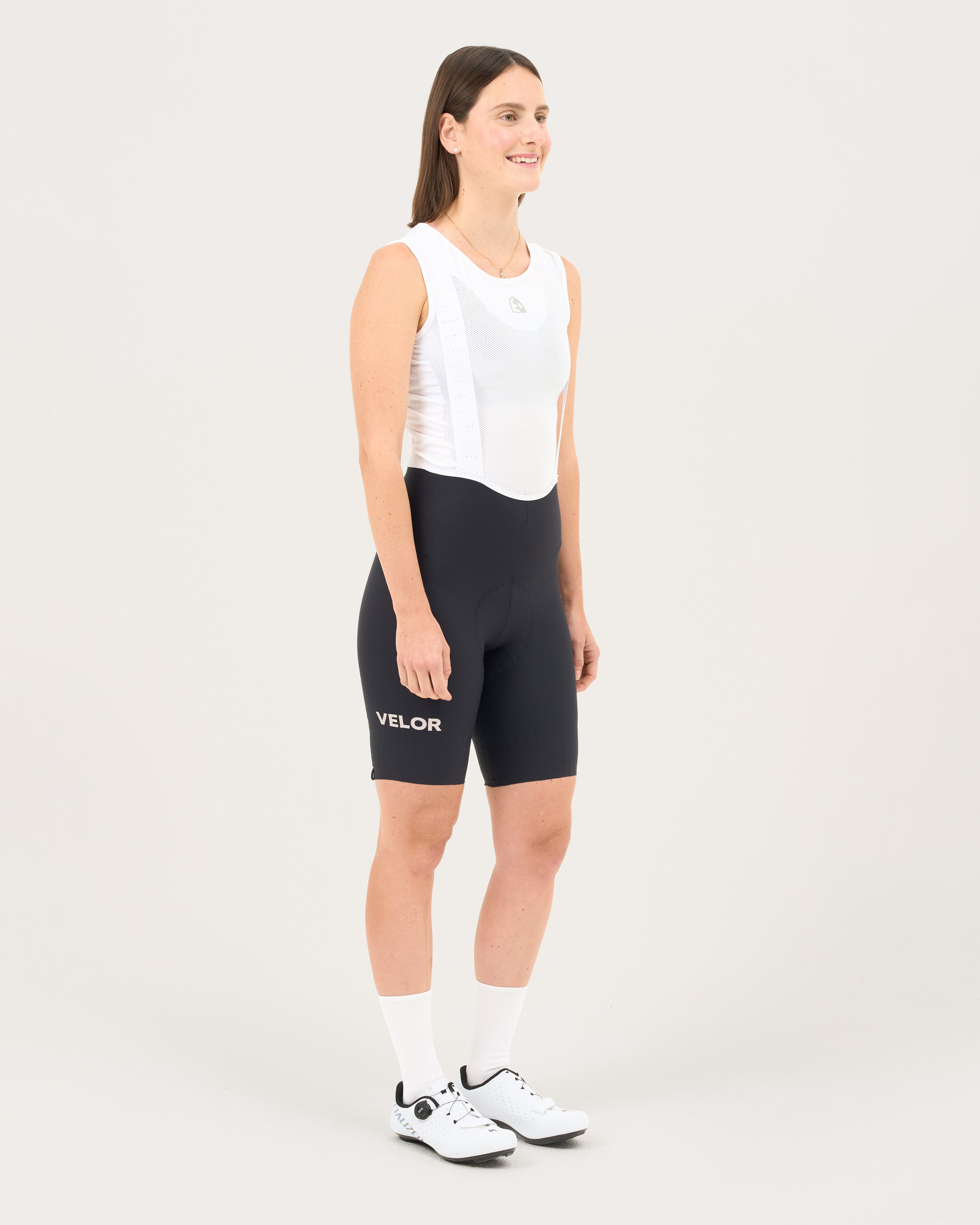 Women - Bib Shorts Night - Velor-cycling
