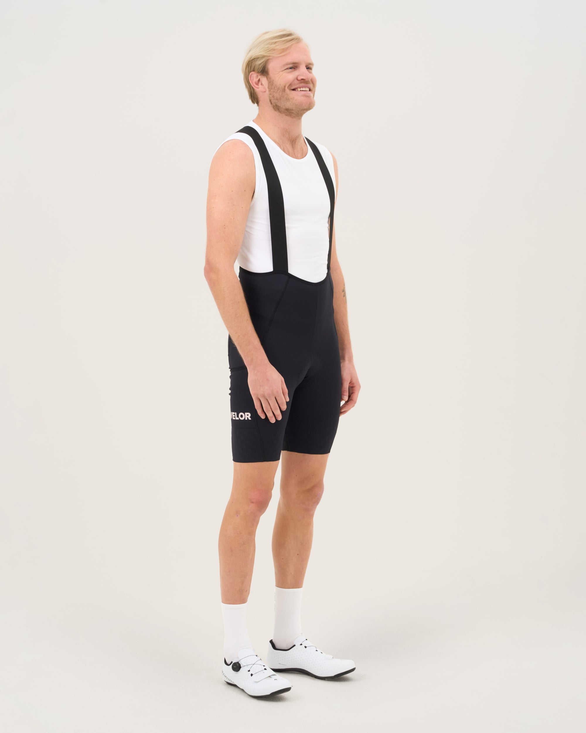 Men - Cargo Bib Shorts