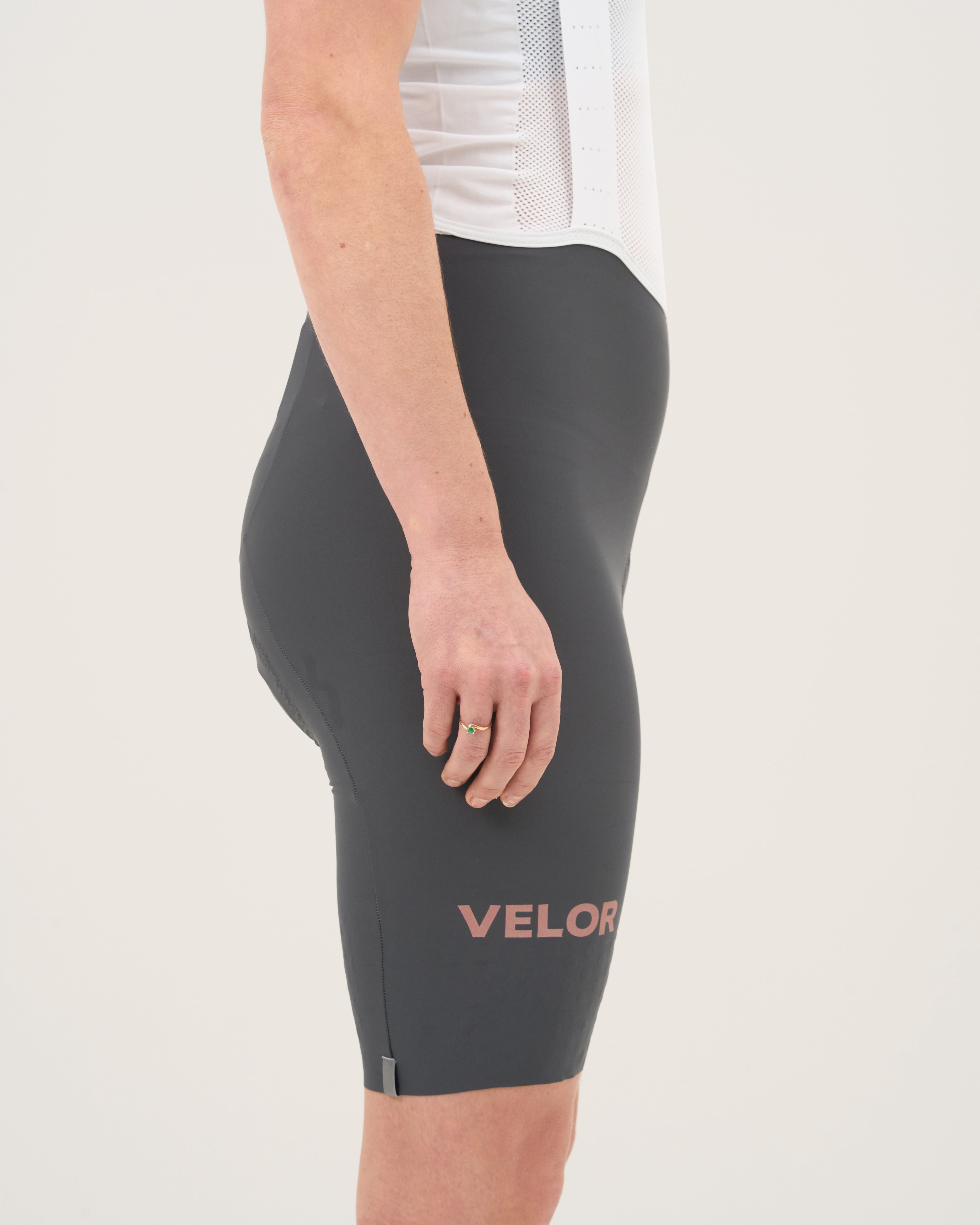 Women - Bib Shorts Sand - Velor-cycling