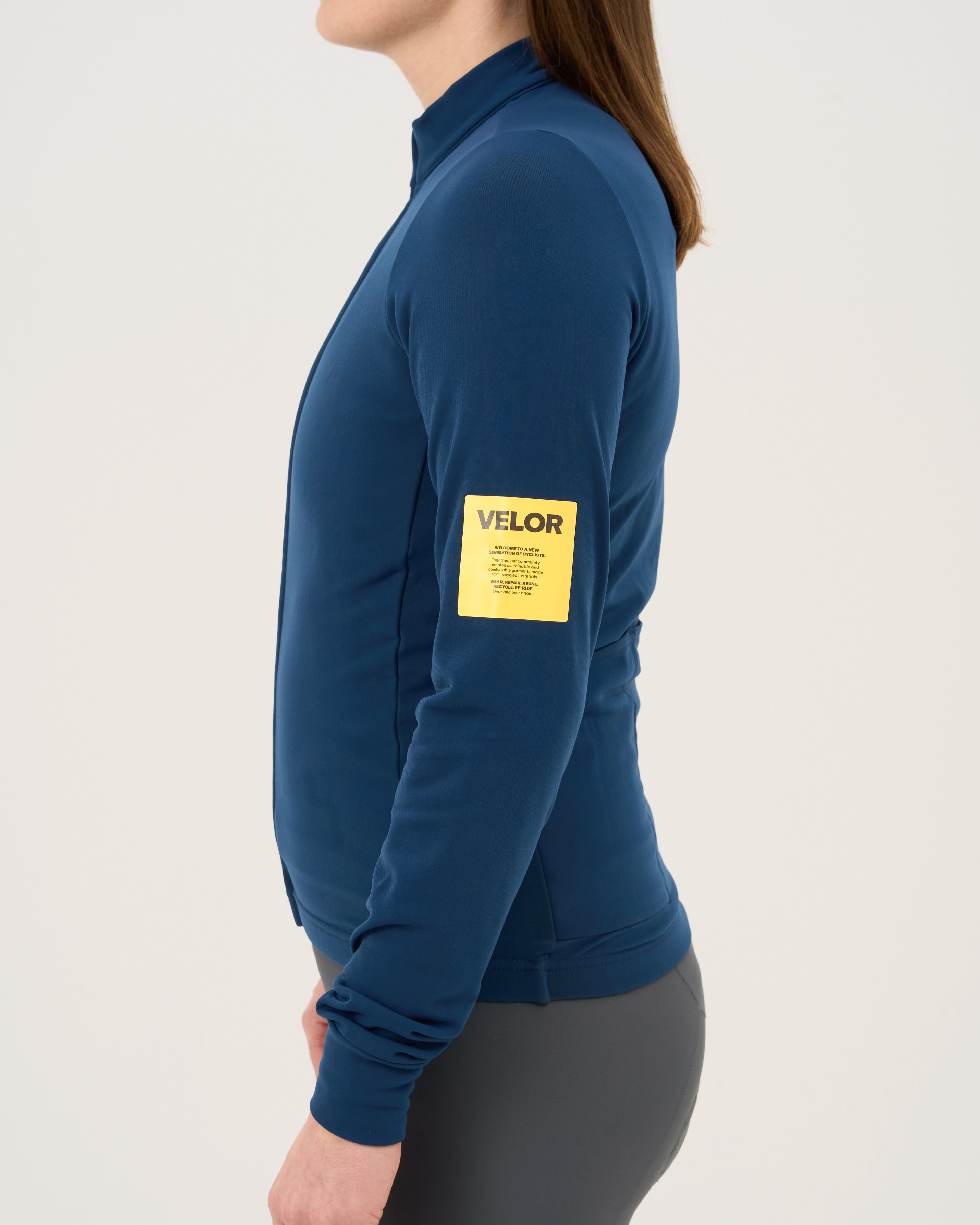 Women - Long Sleeve Sea - Velor-cycling