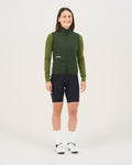 Women - Windproof Gilet Forest - Velor-cycling