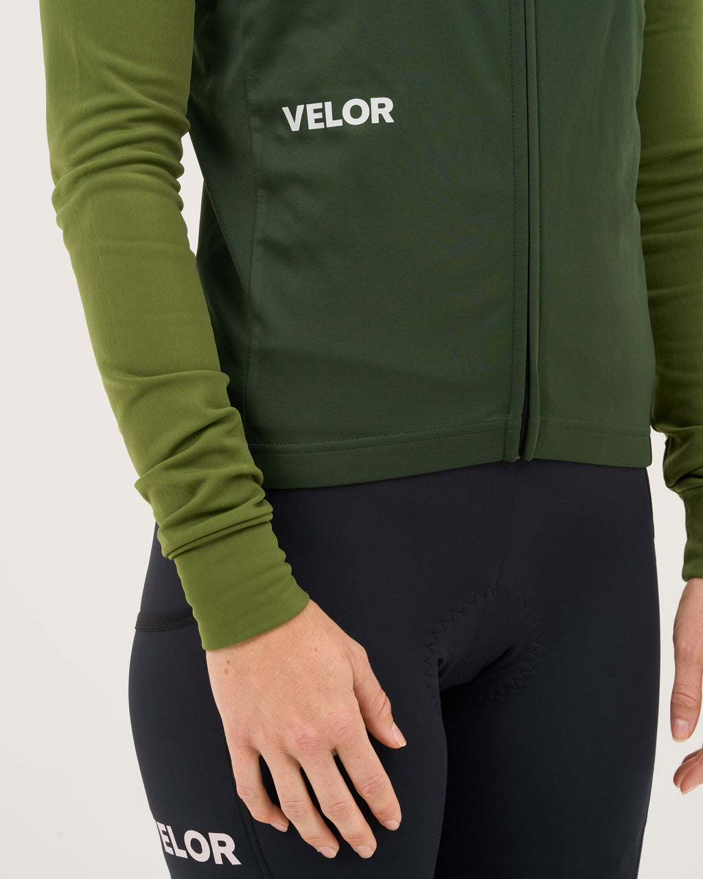 Women - Windproof Gilet Forest - Velor-cycling