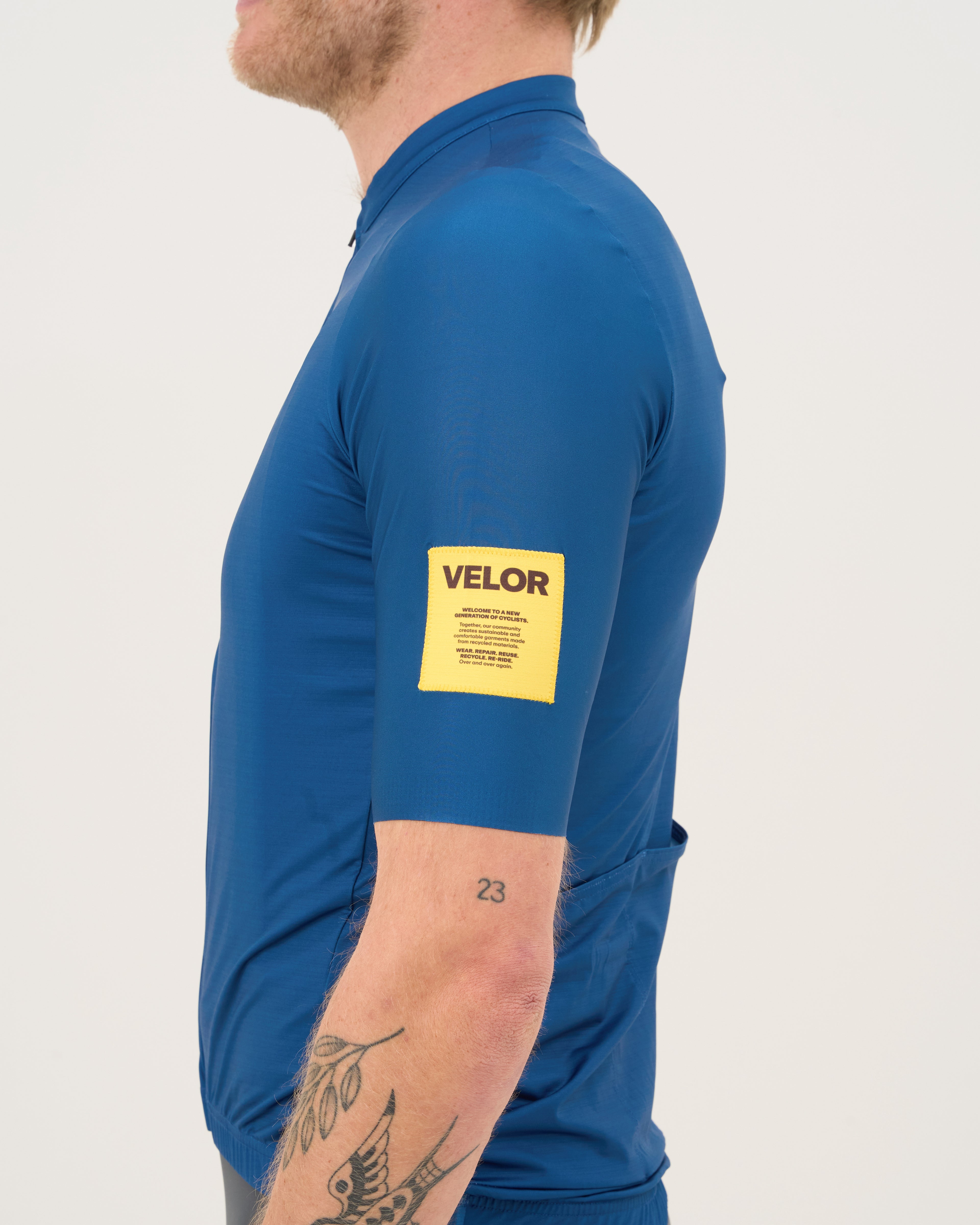 Men - Jersey Sea - Velor-cycling