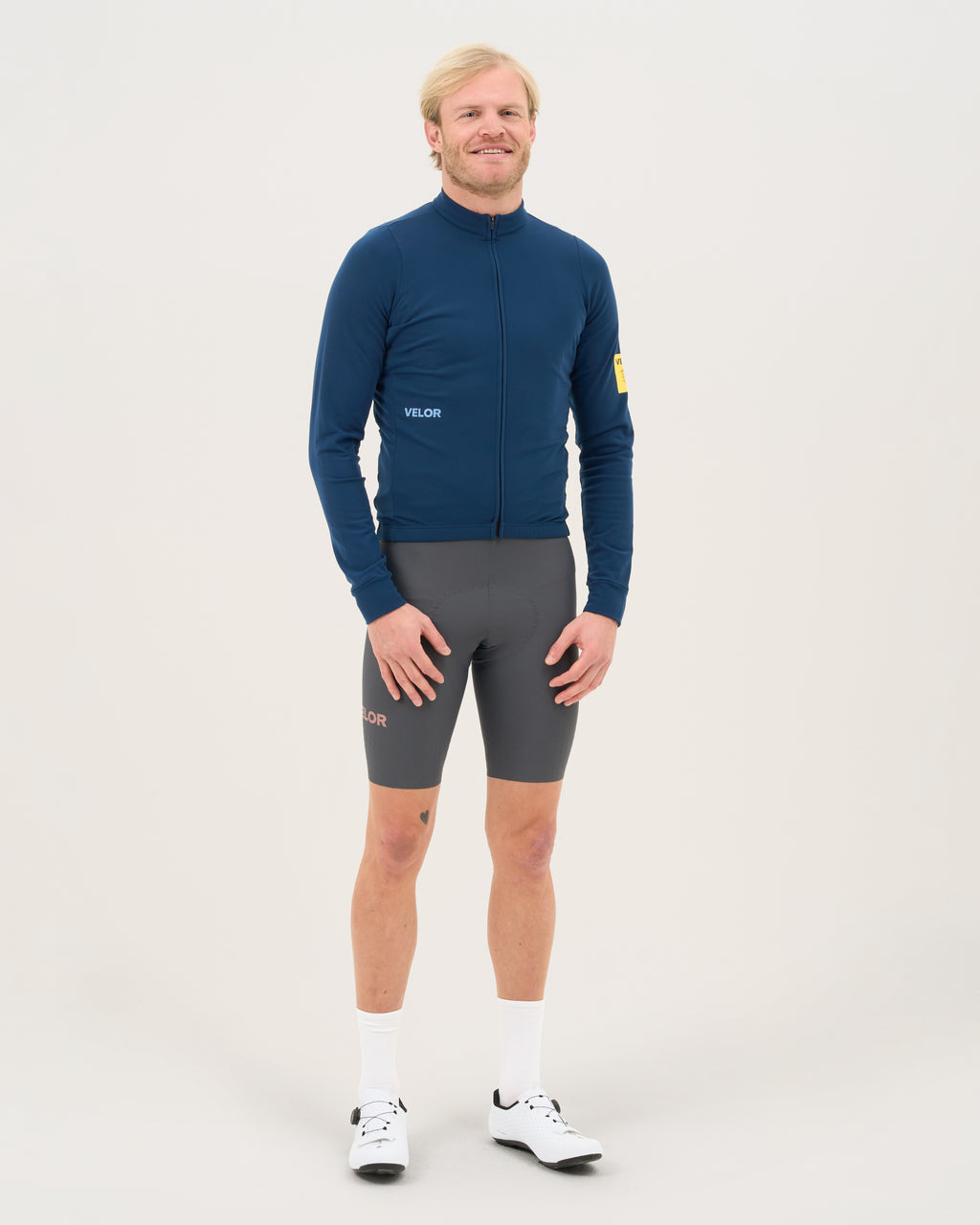 Men - Long Sleeve Sea - Velor-cycling