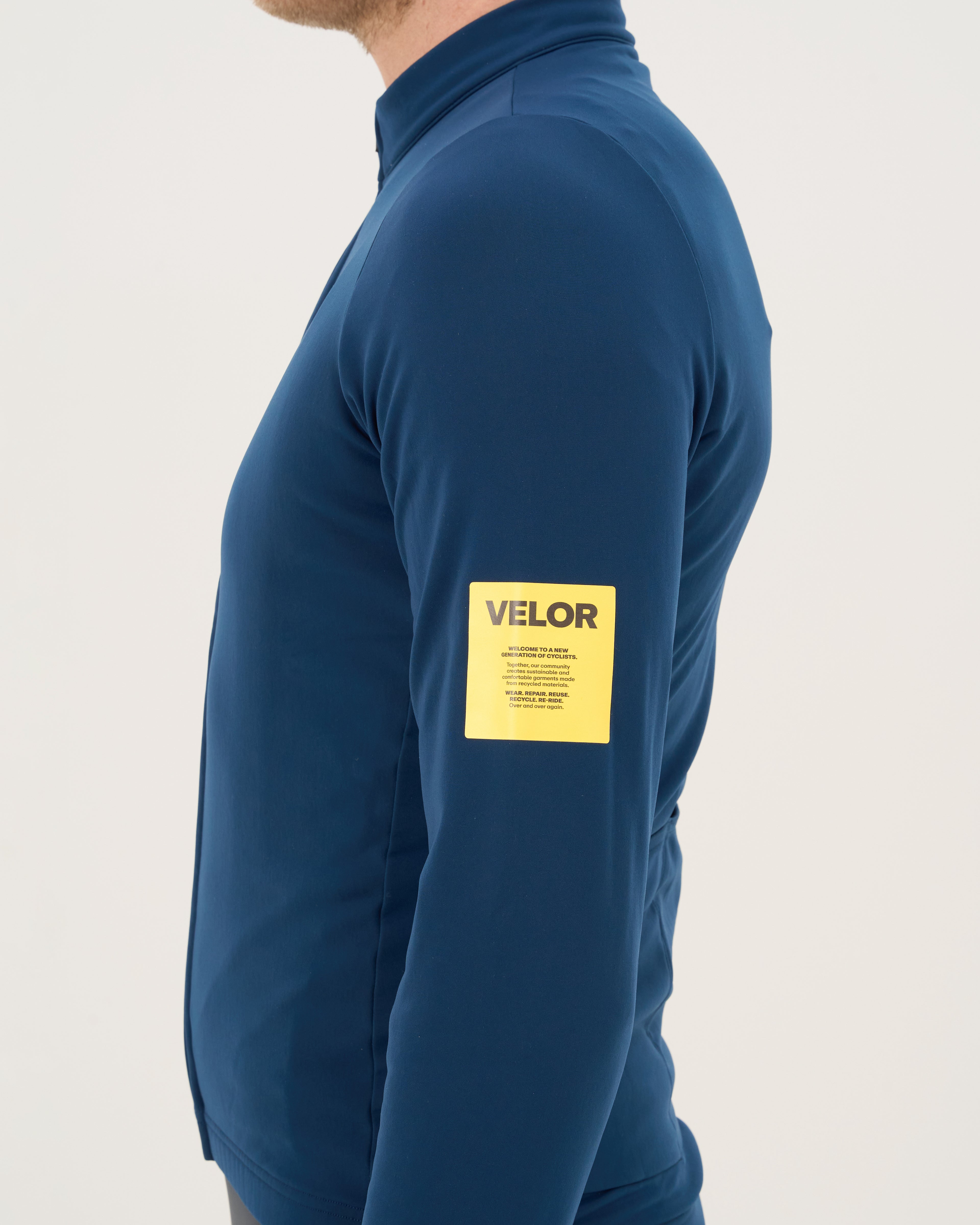 Men - Long Sleeve Sea - Velor-cycling