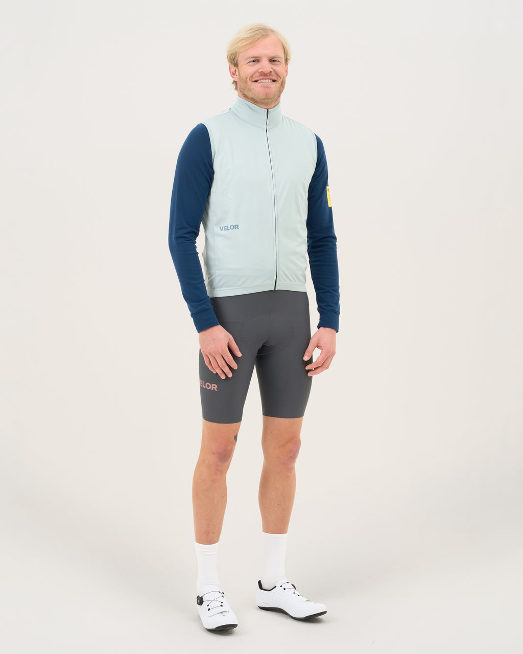 Men - Windproof Gilet Sea - Velor-cycling