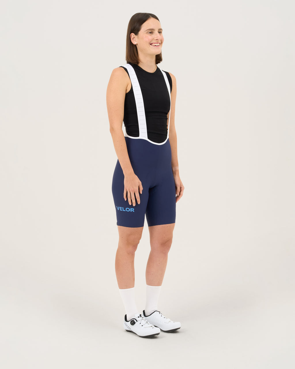 Women - Bib Shorts Sea - Velor-cycling