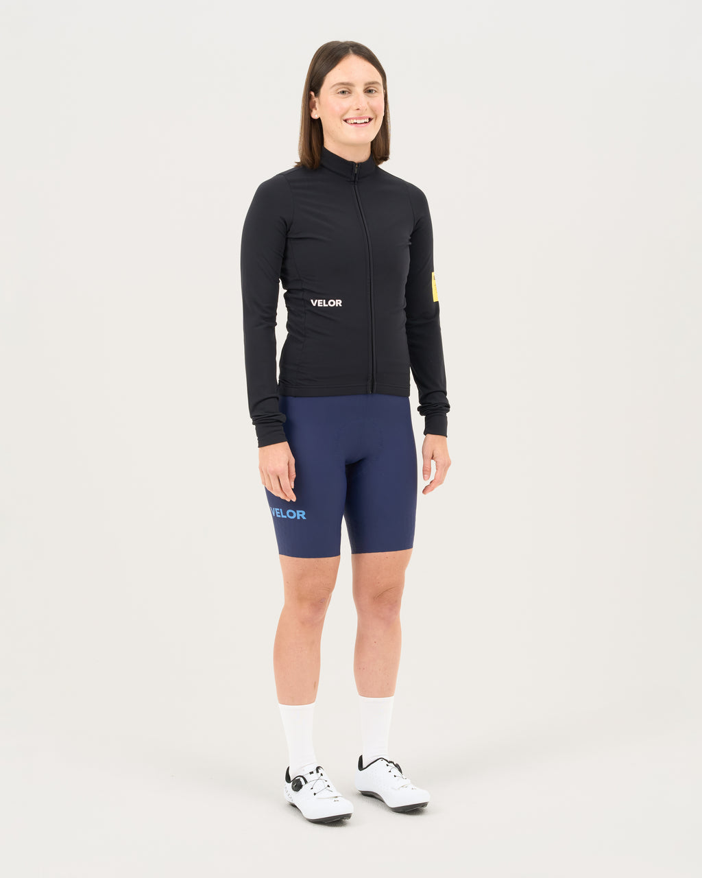 Women - Long Sleeve Night - Velor-cycling