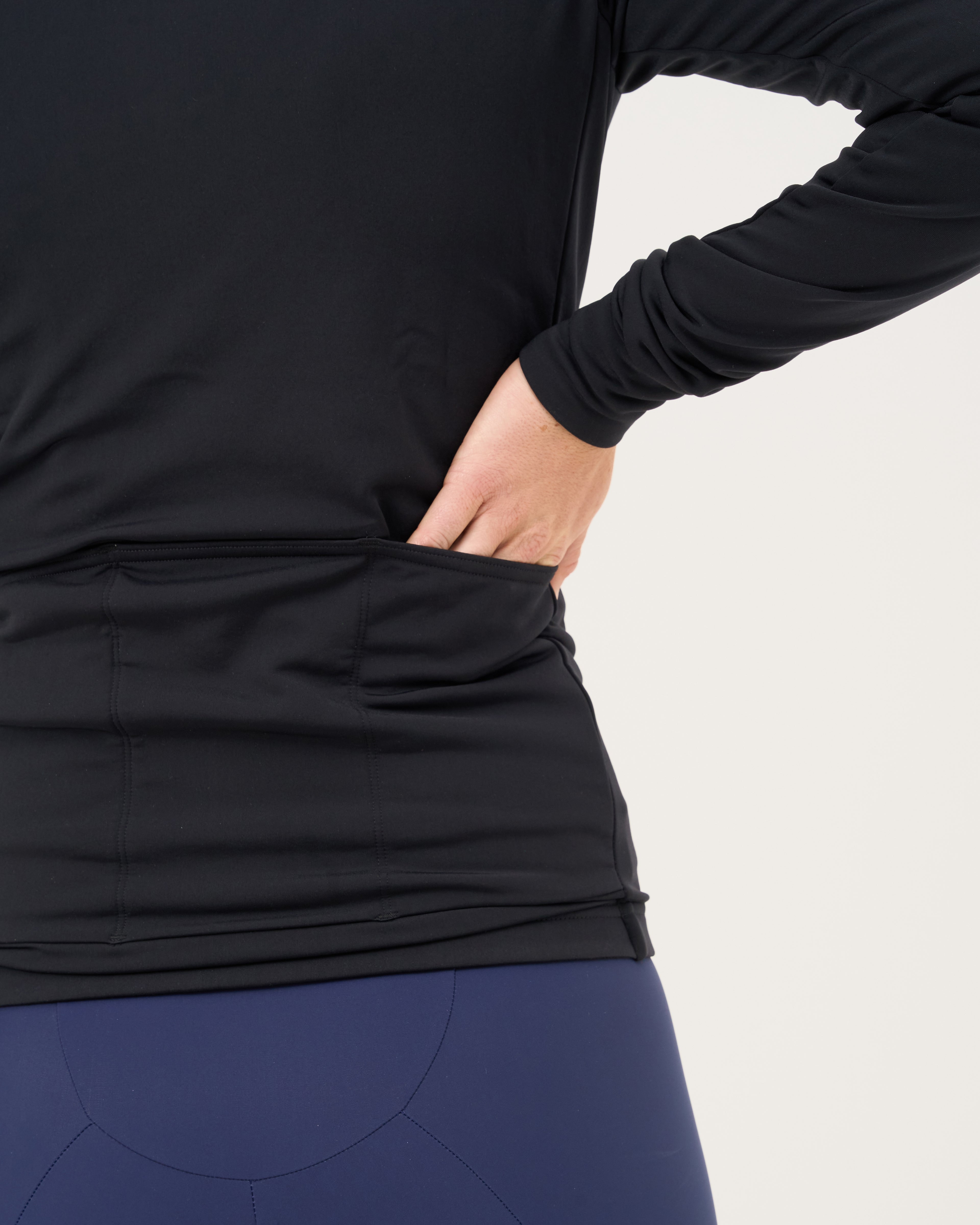 Women - Long Sleeve Night - Velor-cycling
