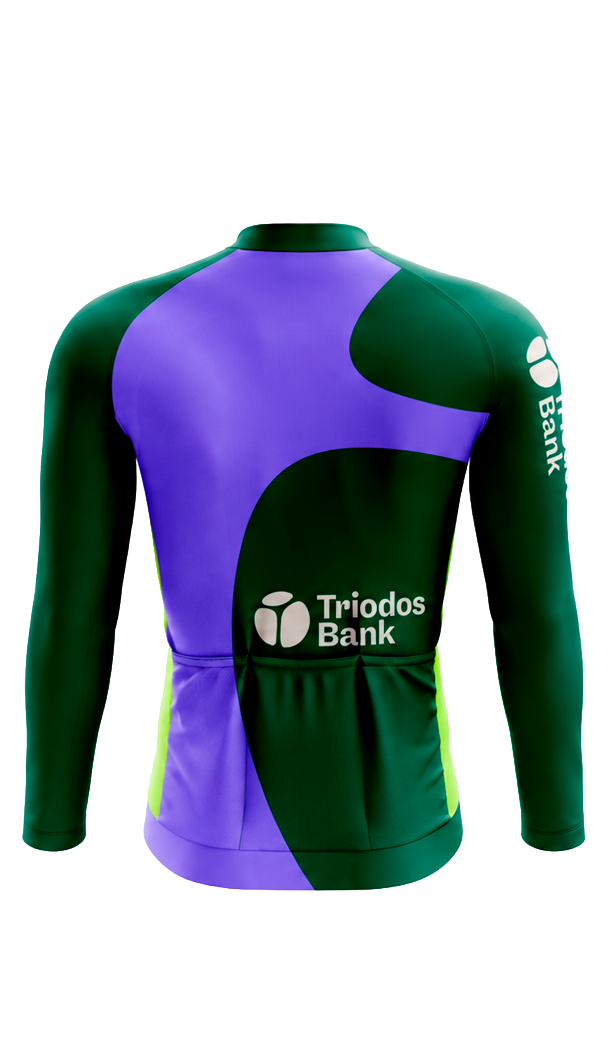 Triodos Wielershirt Lange Mouwen