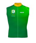 Gilet/windstopper Green Cycling - Velor-cycling