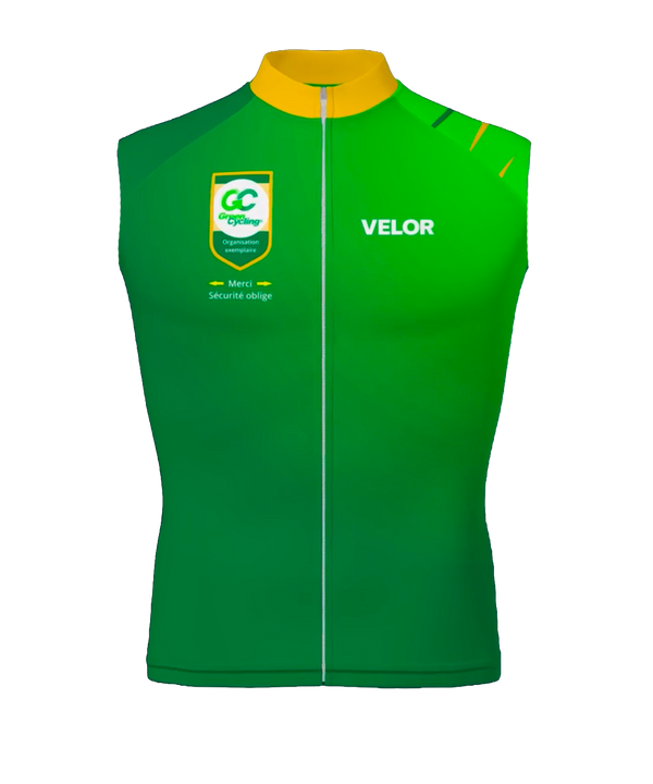 Gilet/windstopper Green Cycling - Velor-cycling