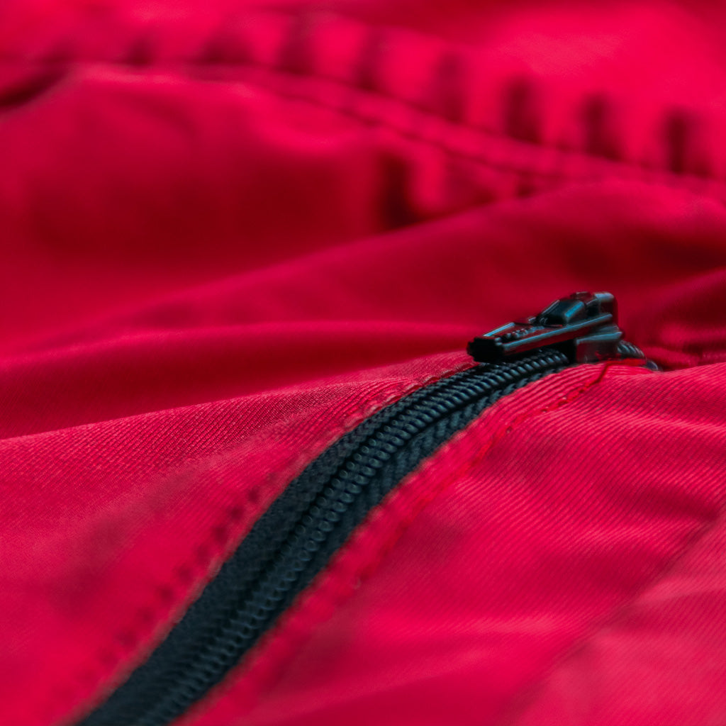 Men - Bright Red Spring/Fall Jacket
